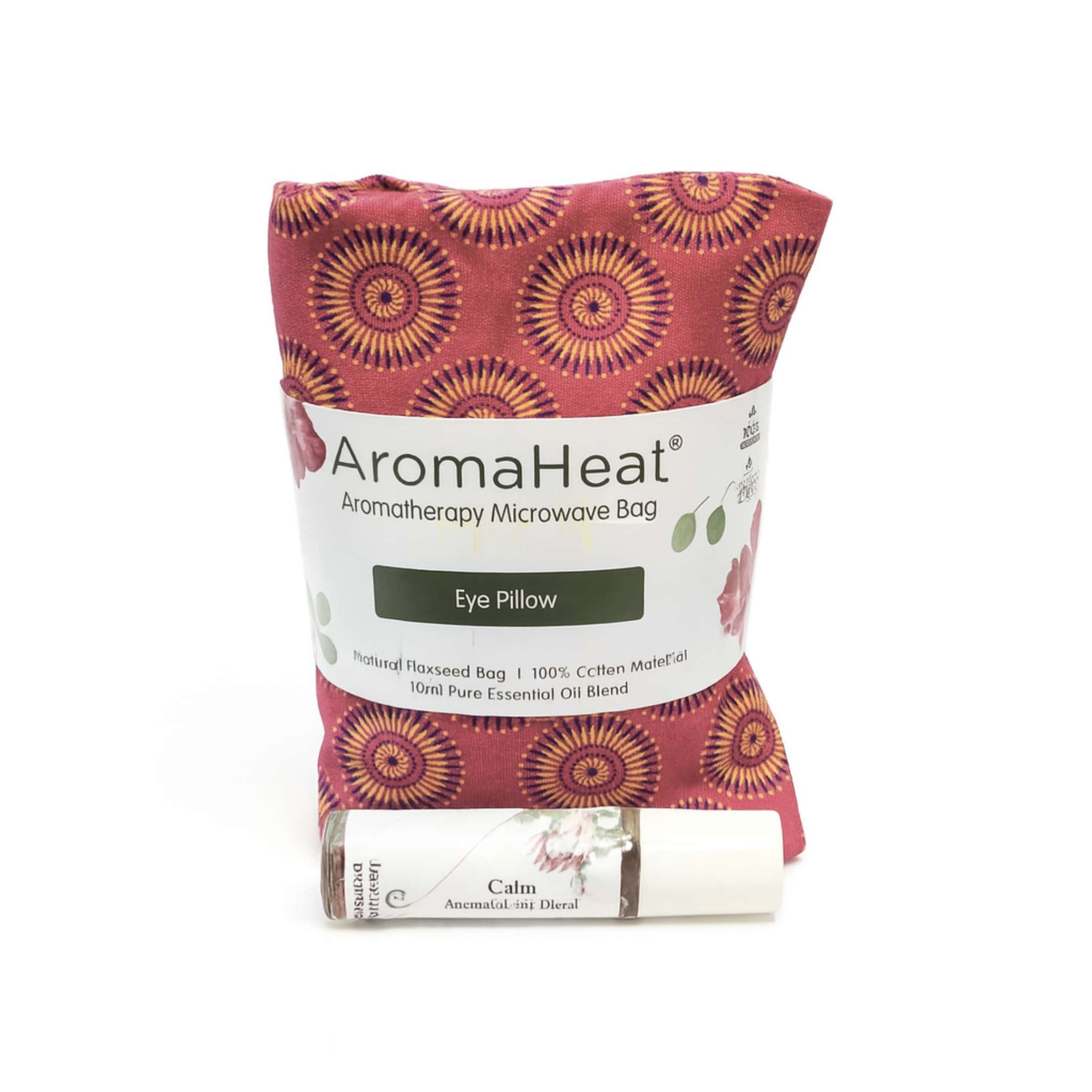 300g AromaHeat Eye Pillow - Pink Shwe Shwe Happy