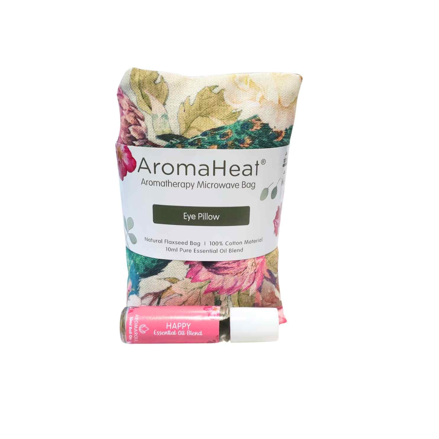 AromaHeat Eye Pillow Happy