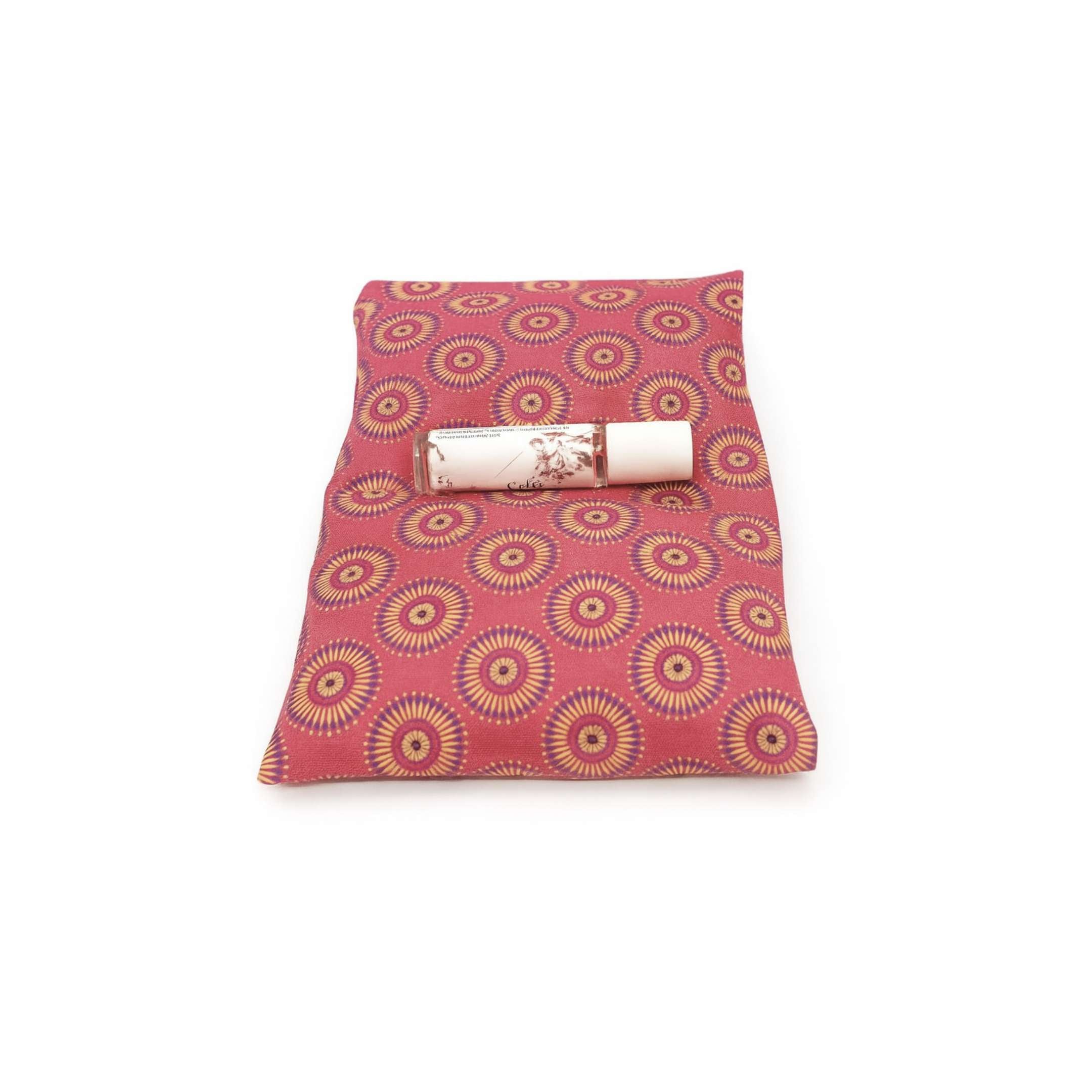 300g AromaHeat Eye Pillow - Pink Shwe Shwe Happy