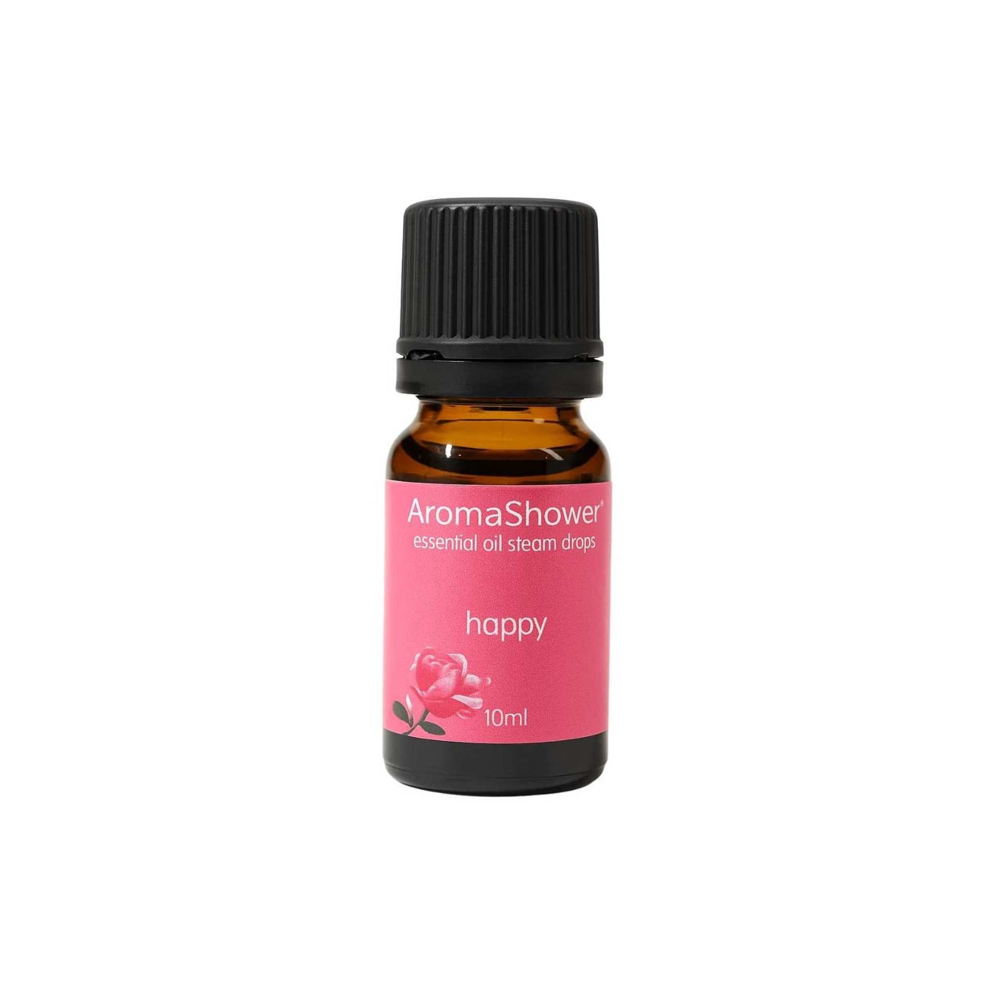 AromaShower Essential Oil Steam Drops - Happy