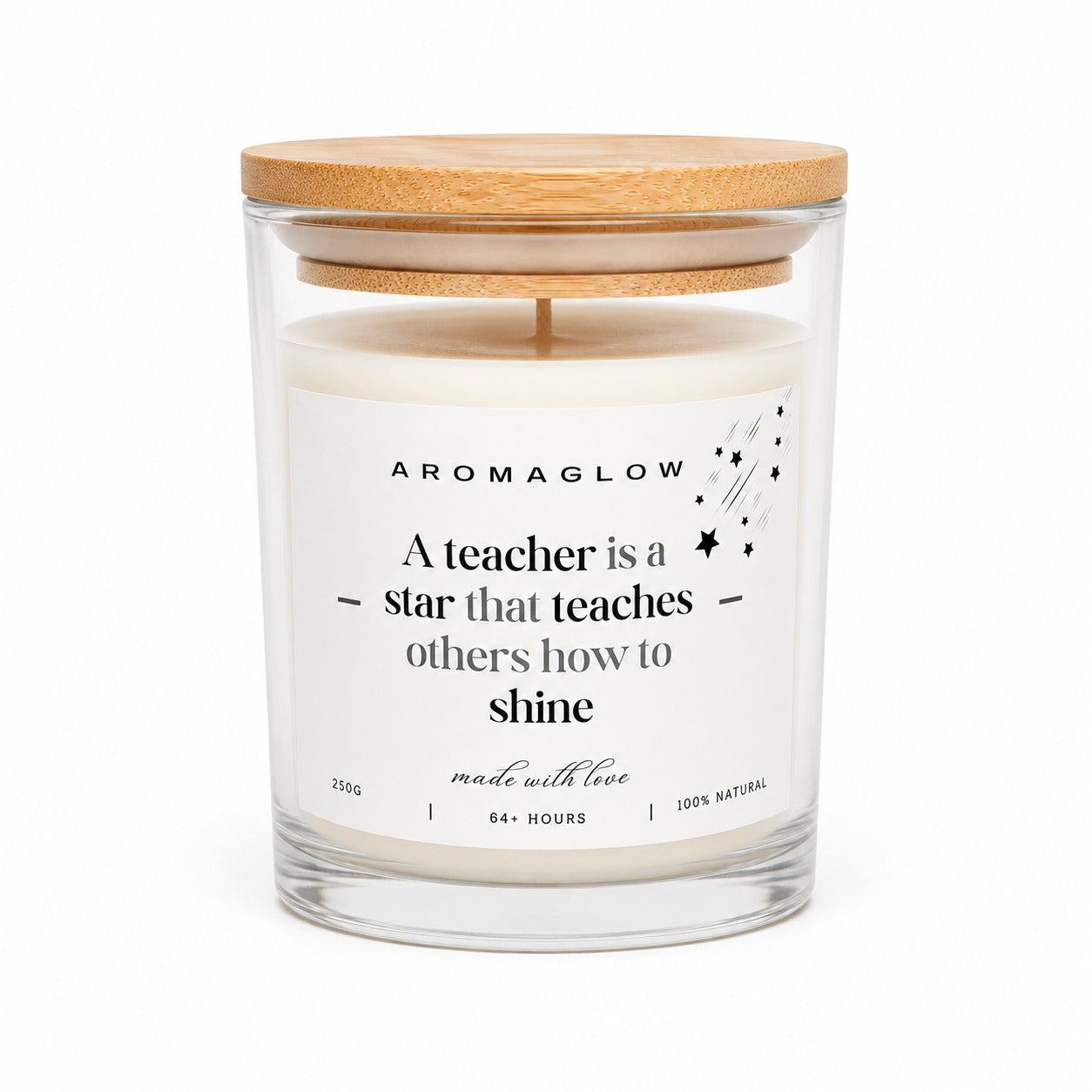 475g Teacher Appreciation AromaGlow Candle