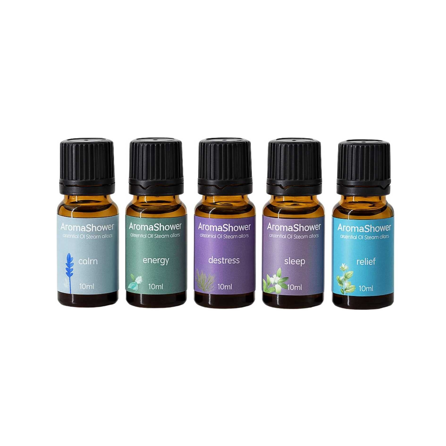 AromaShower Essential Oil Steam Drops - Set 4