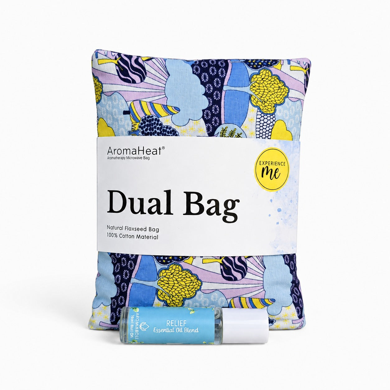 AromaHeat 900g Microwave Bag - Blue Petal & Sunshine Relief