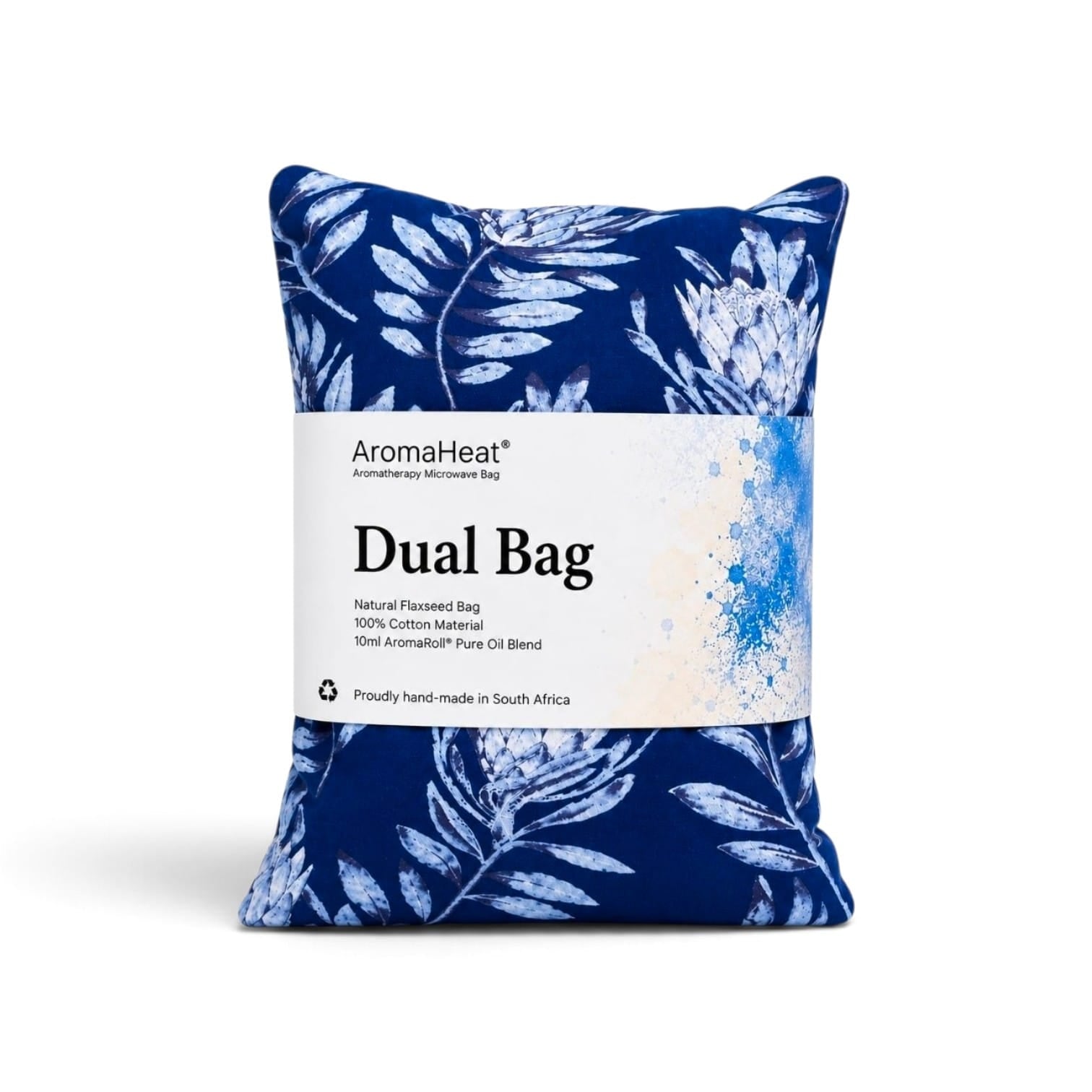 AromaHeat 900g Microwave Bag - Blue Protea Calm