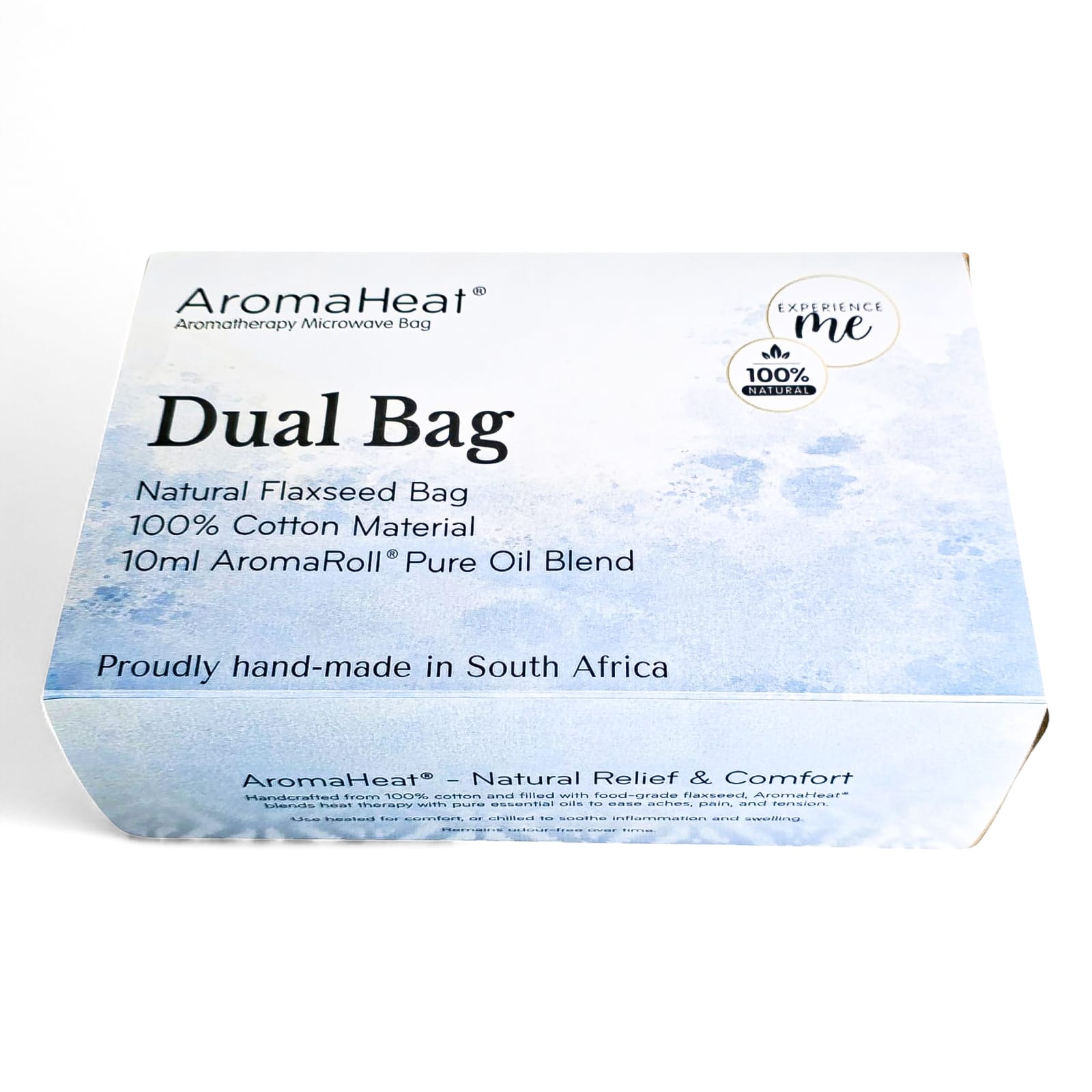 AromaHeat 900g Microwave Bag - Purple & Gold DeStress