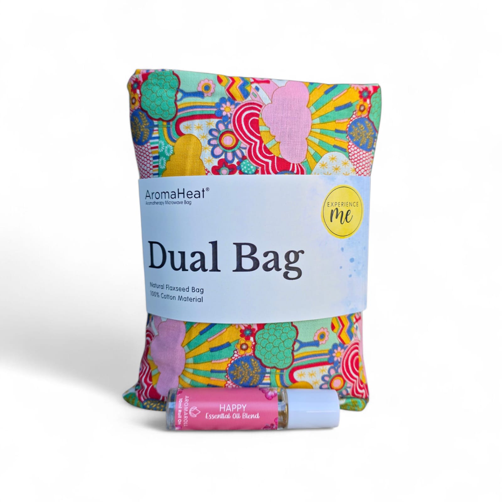 AromaHeat 900g Microwave Bag - Pink Petal & Sunshine Happy