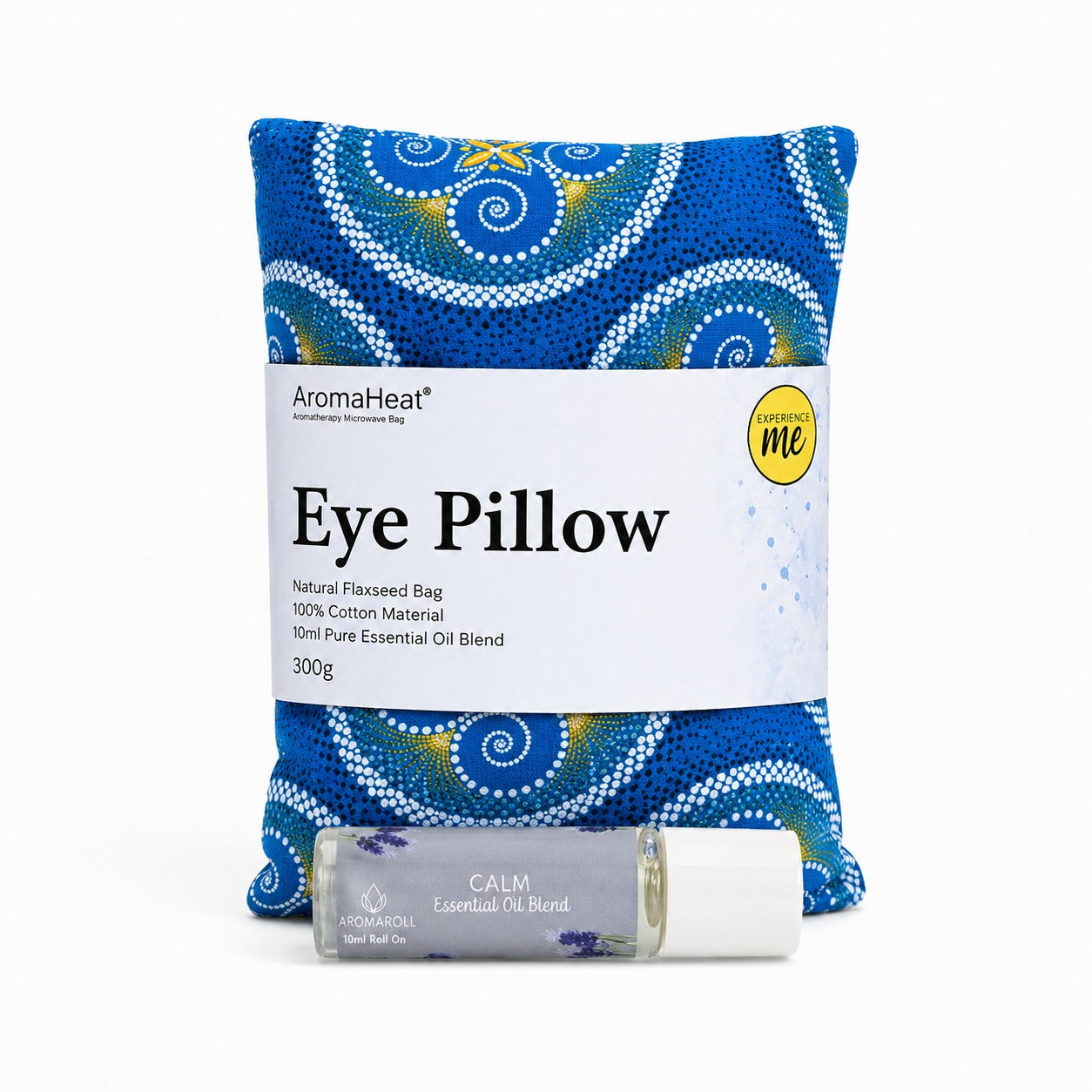 300g AromaHeat Eye Pillow - Calm Blue Shwe Shwe