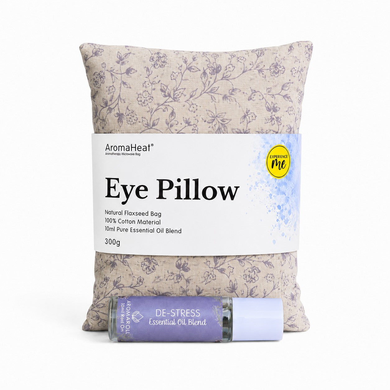 300g AromaHeat Eye Pillow - French Linen DeStress
