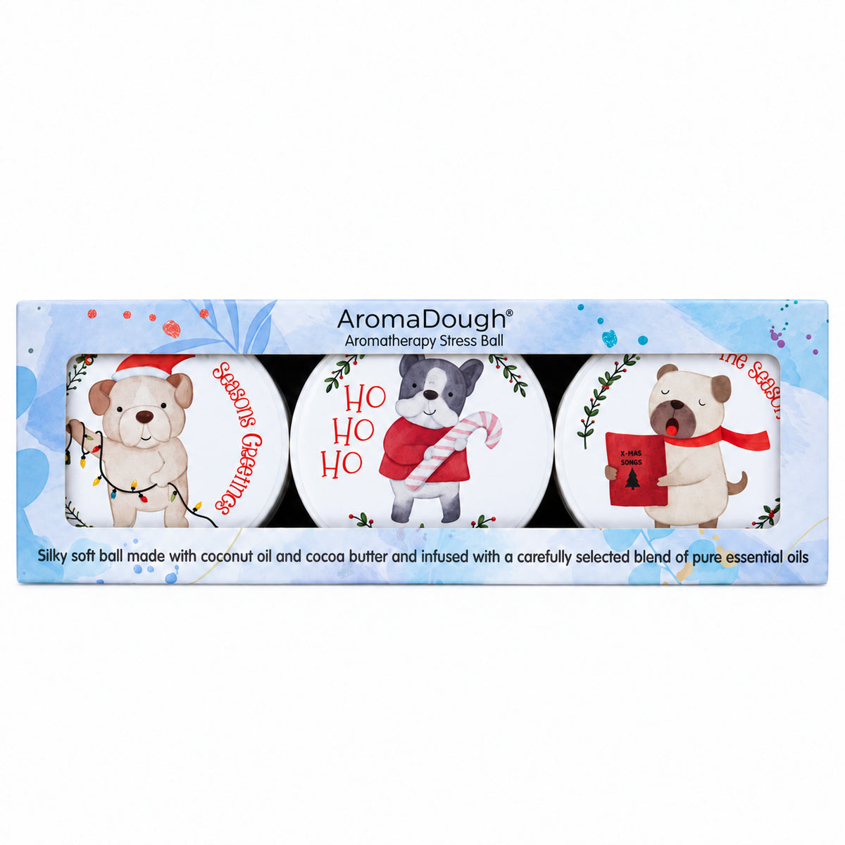 Aromadough Christmas Dogs - 3 Pack