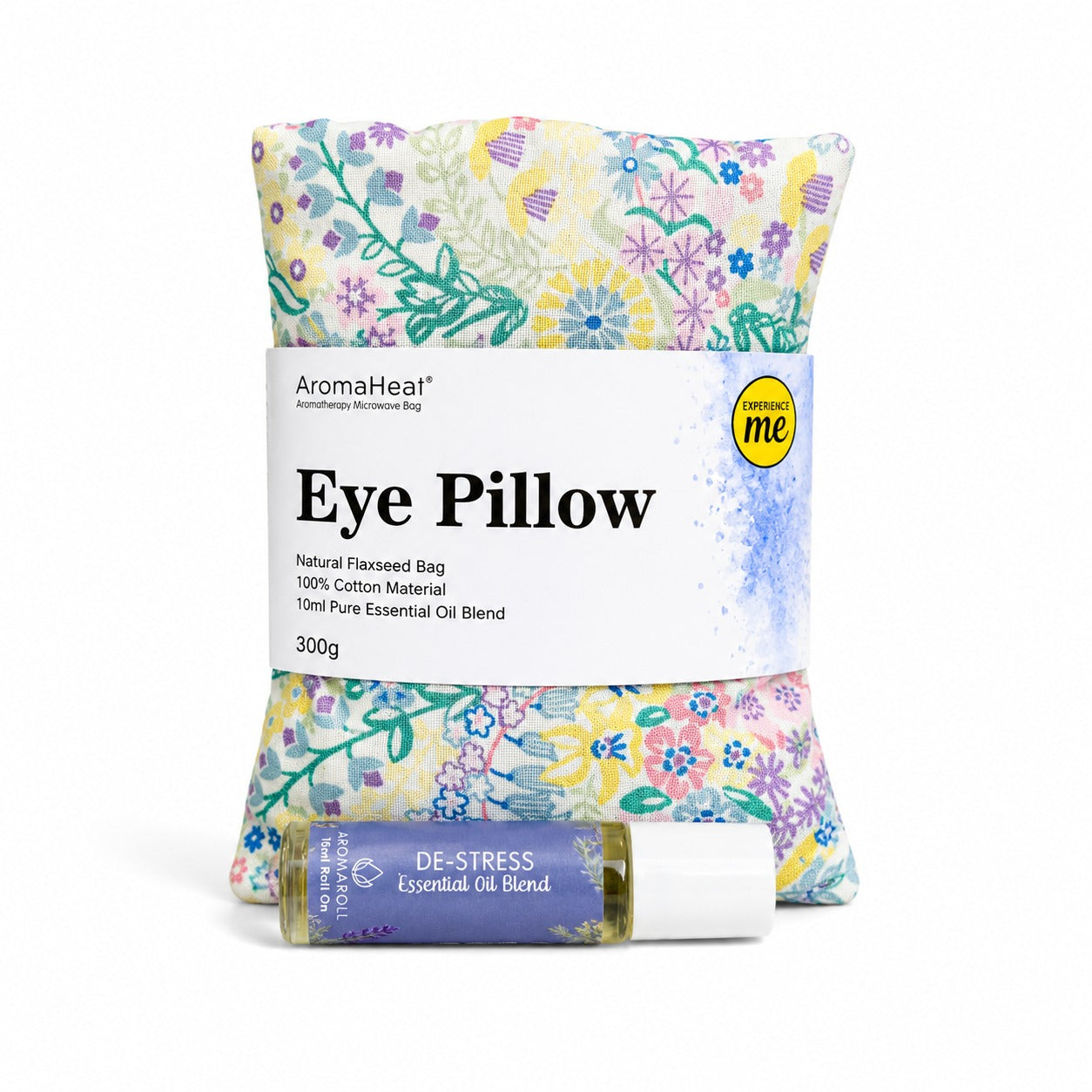 300g AromaHeat Eye Pillow - Soft Summer Liberty Print DeStress