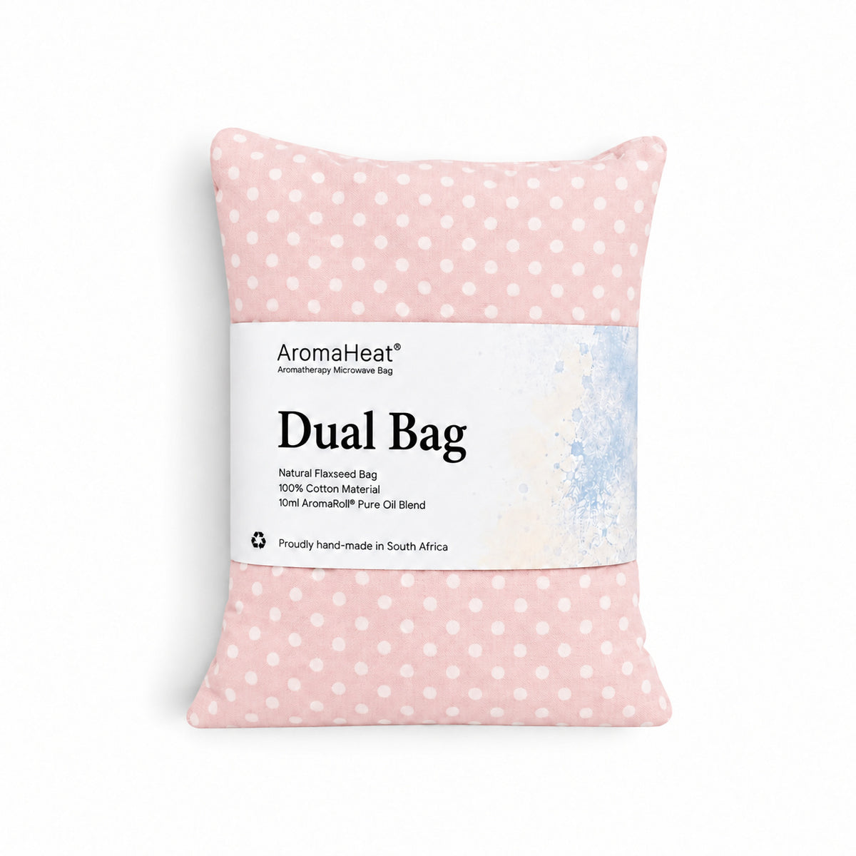 AromaHeat 900g Microwave Bag - Pink Polka Dot Calm