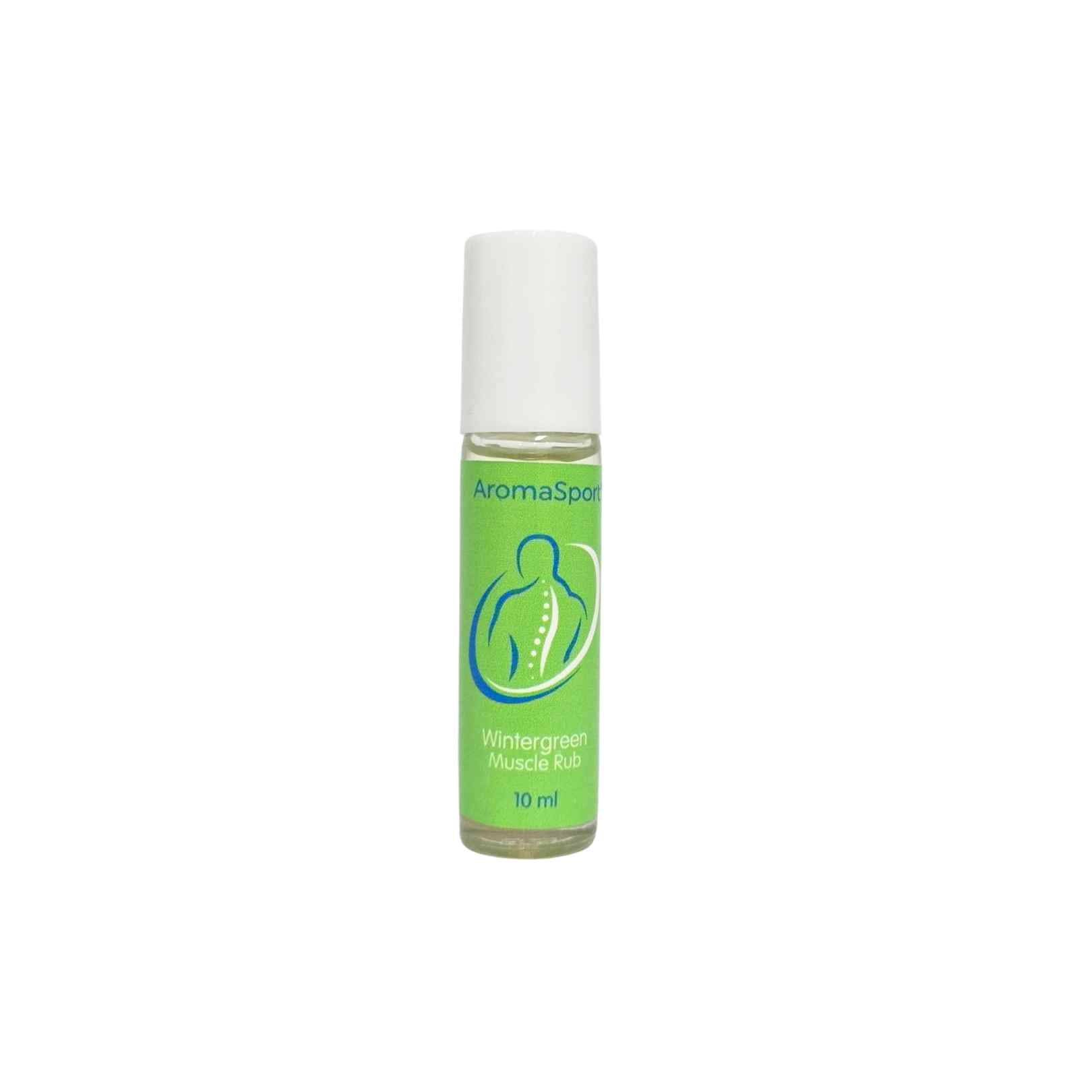 AromaSport On The Go Wintergreen Muscle Rub - 10ml Roller