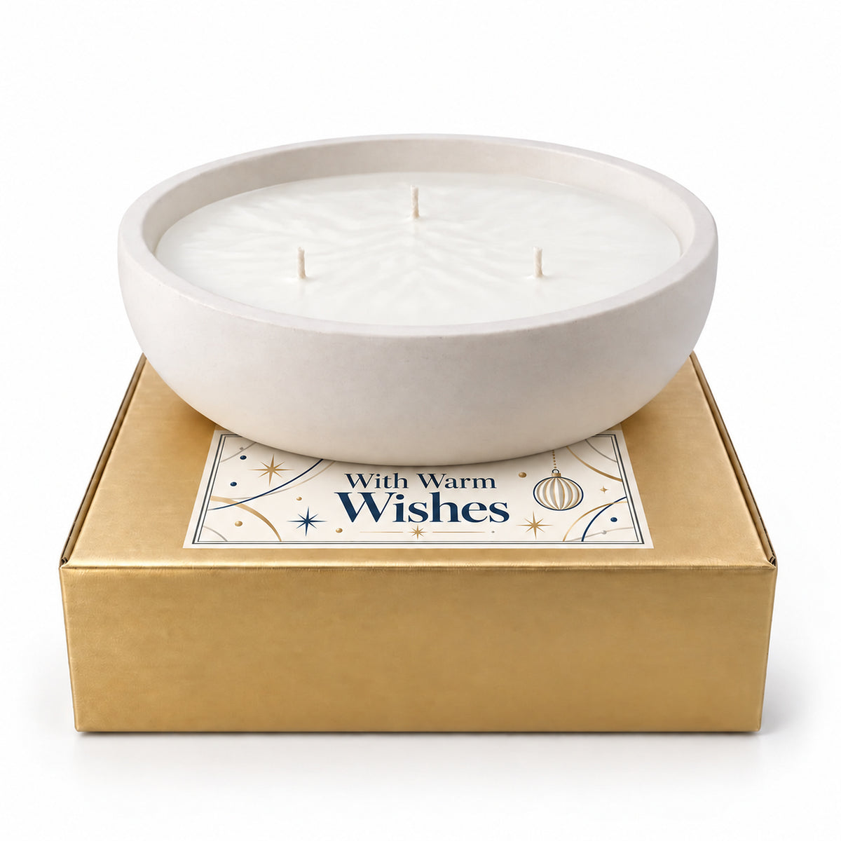 Warm Wishes Luxury 3 Wick Candle