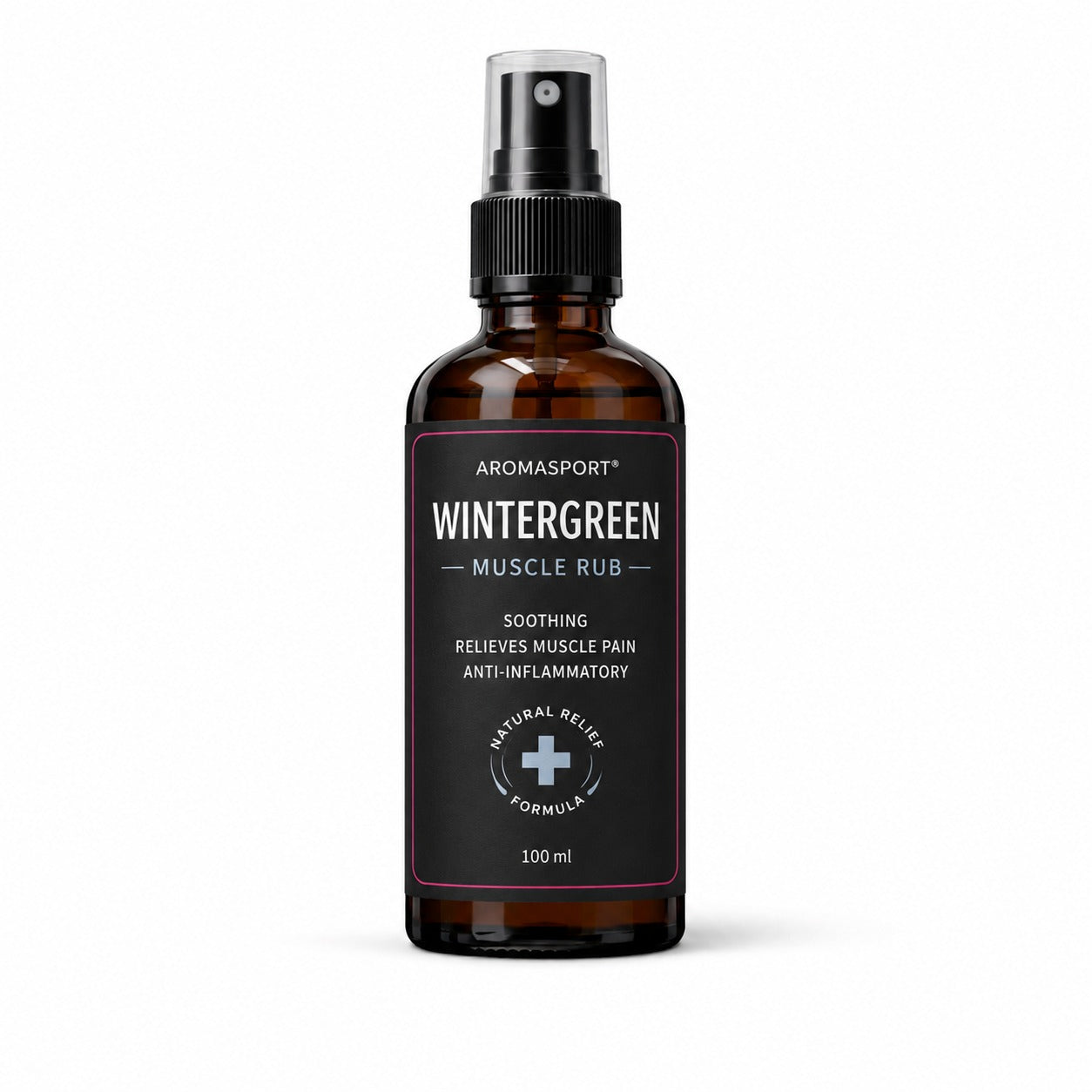 AromaSport Wintergreen Massage Oil - 100ml Spray Bottle