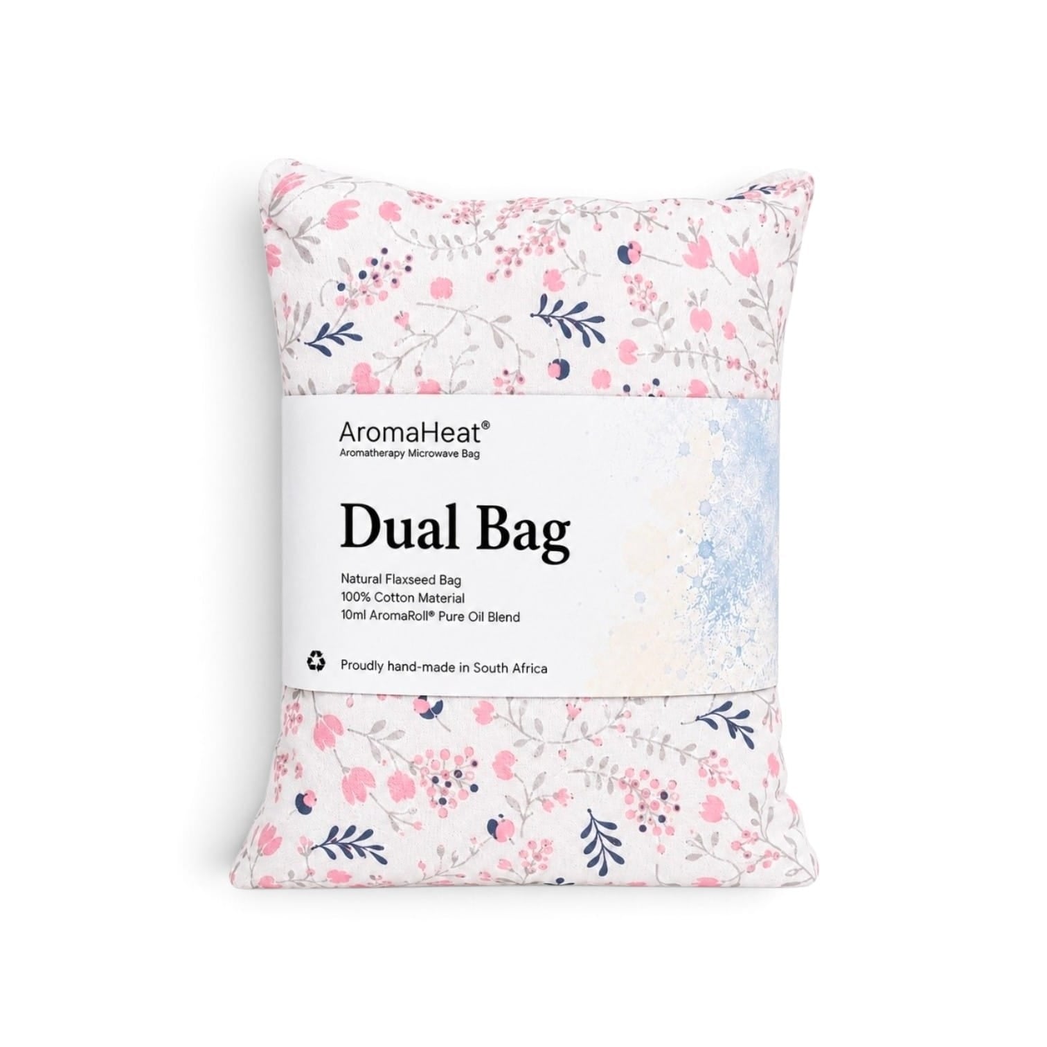 AromaHeat 900g Microwave Bag - Elegance Collection Happy