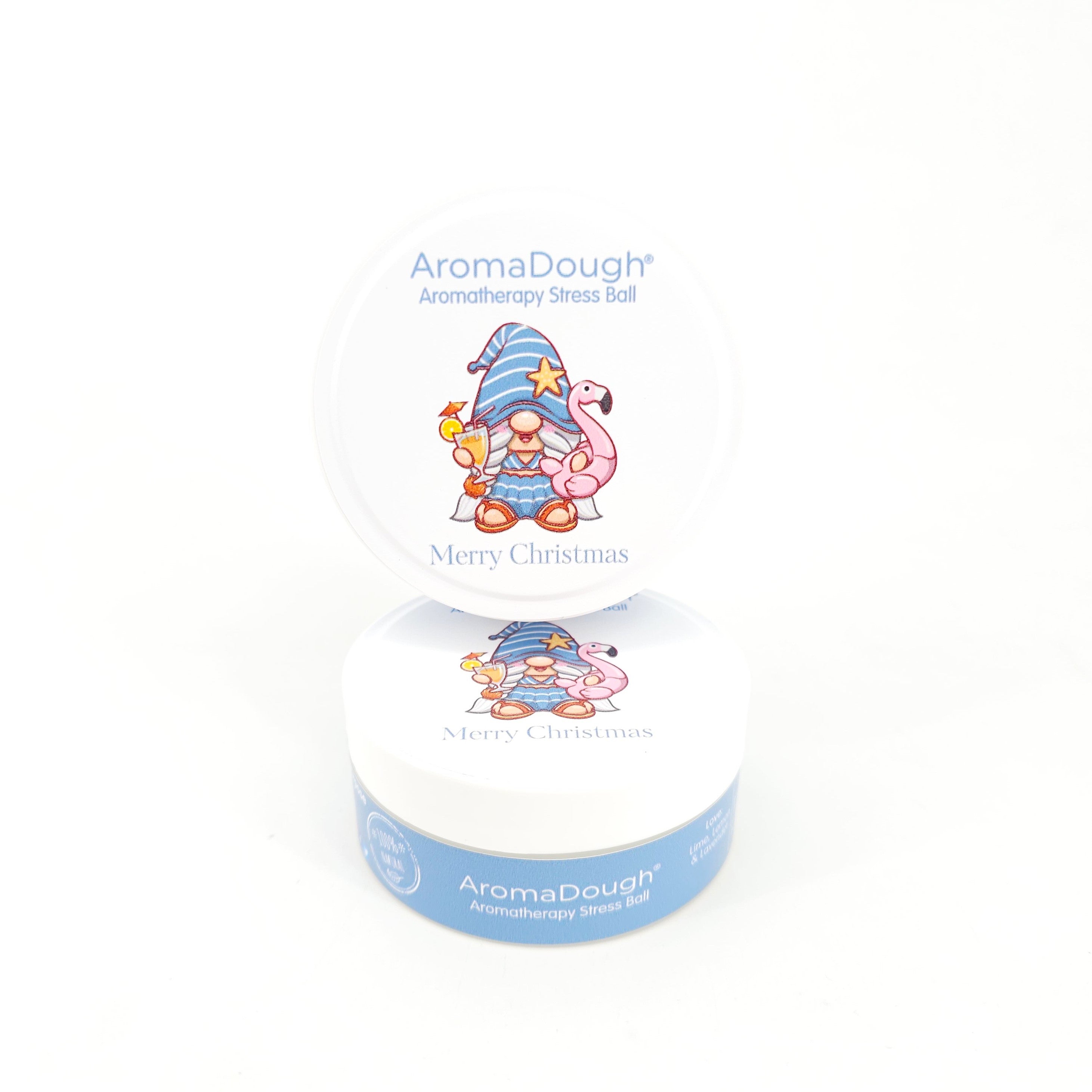 Festive Gnomes Merry Christmas (Blue Version)