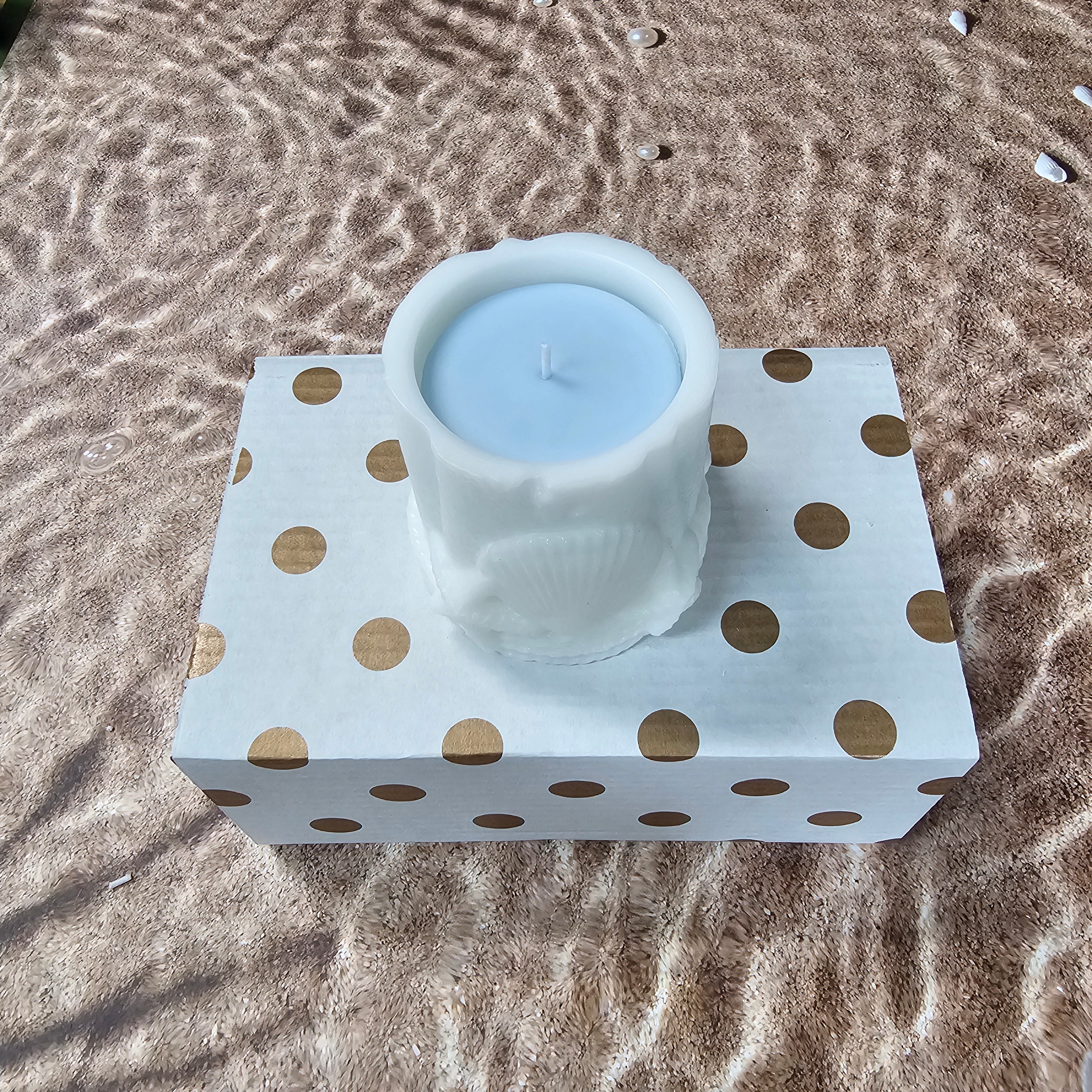 AromaGlow Candle - Coastal Cup - Calm
