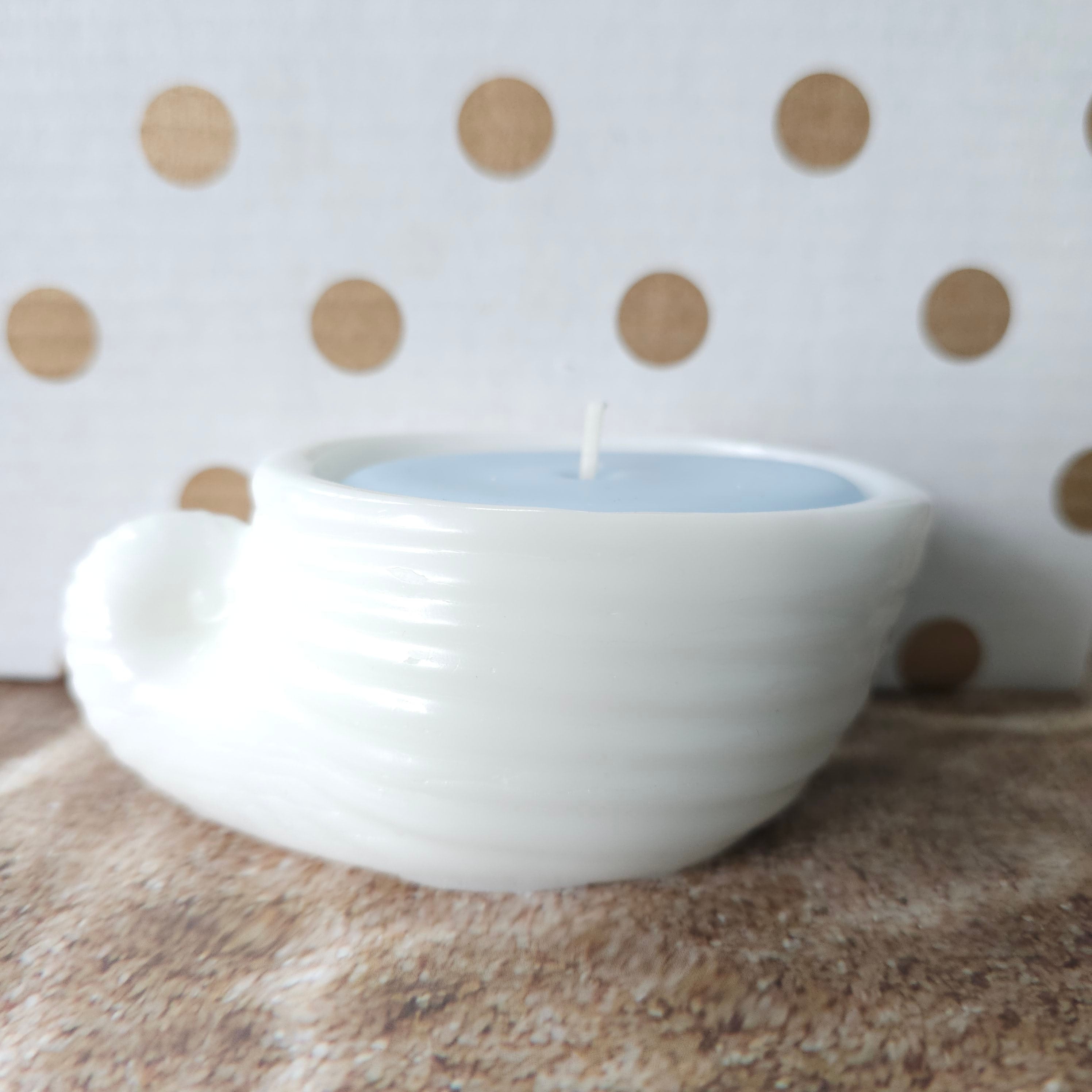 AromaGlow Candle - Oval Conch - Calm