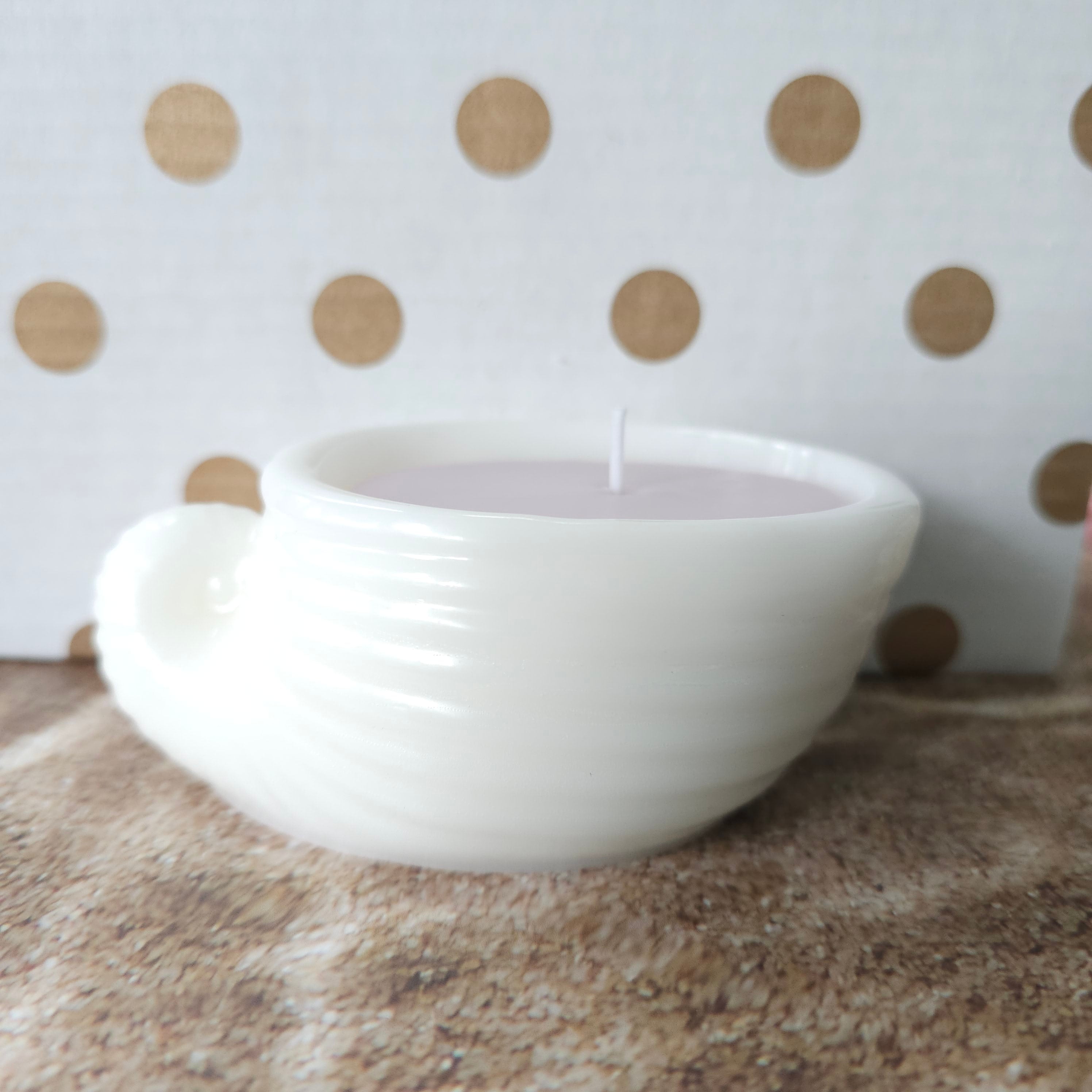 AromaGlow Candle - Oval Conch - DeStress