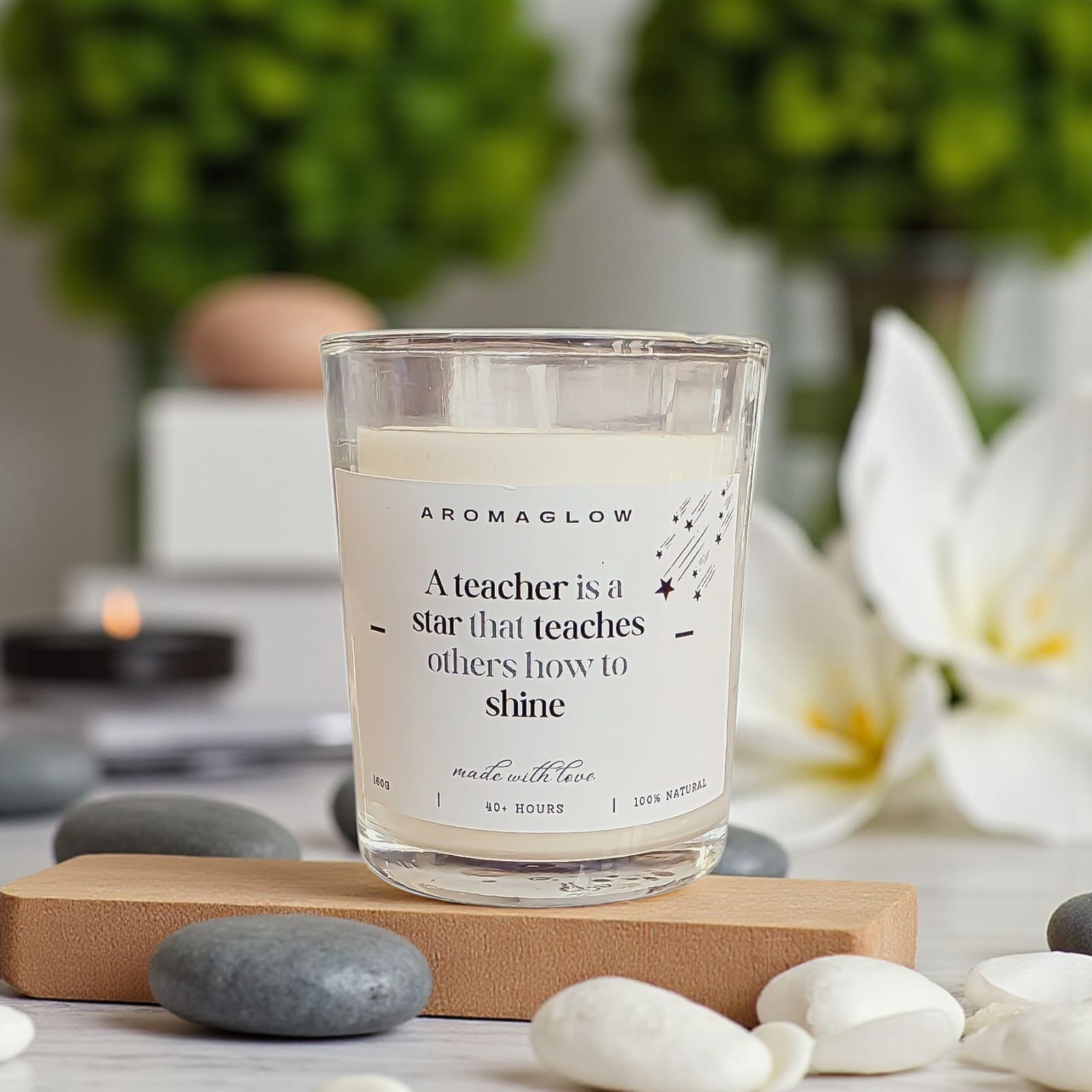 165g Teacher Appreciation AromaGlow Candle