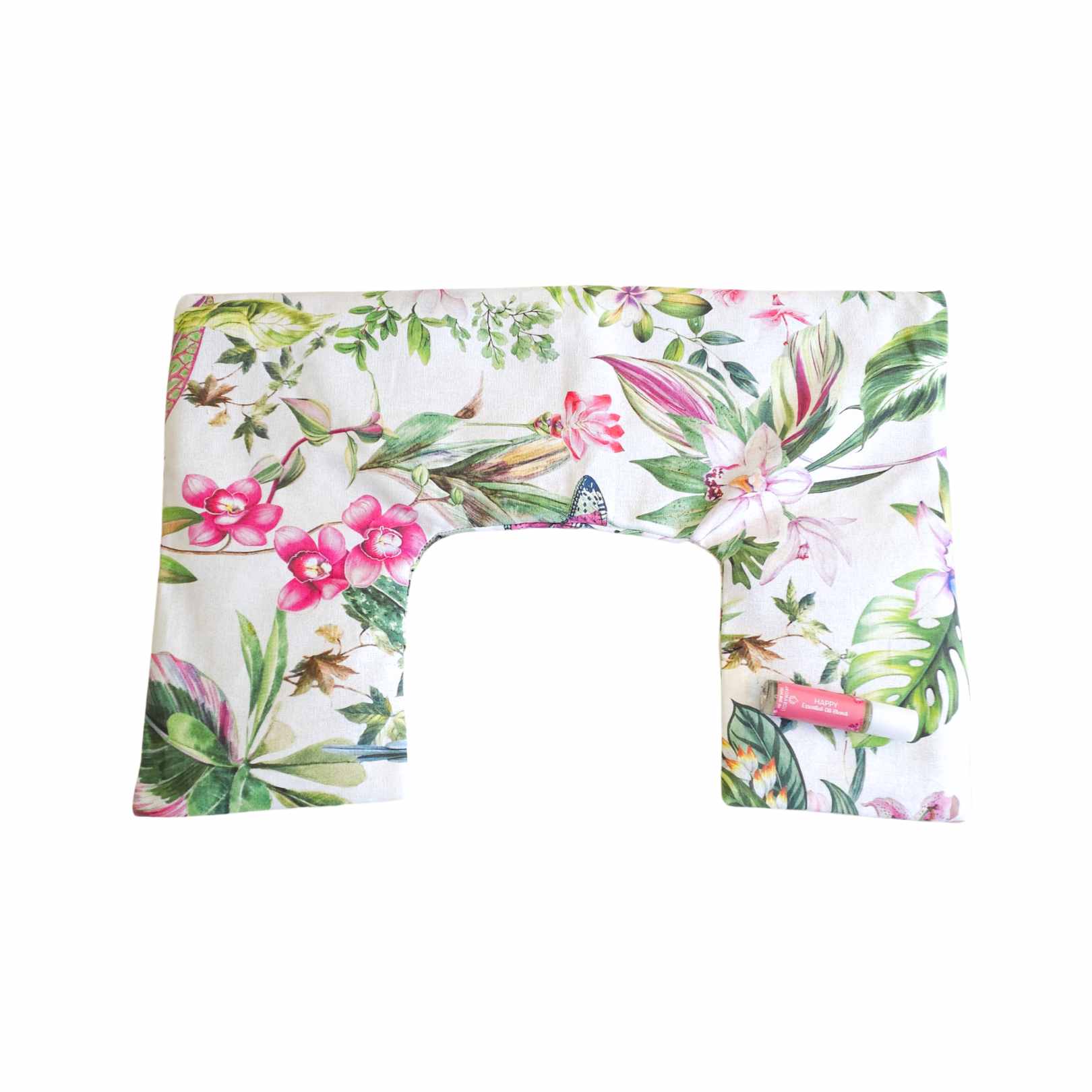 AromaHeat Neck and Shoulder Microwave Bag - Happy