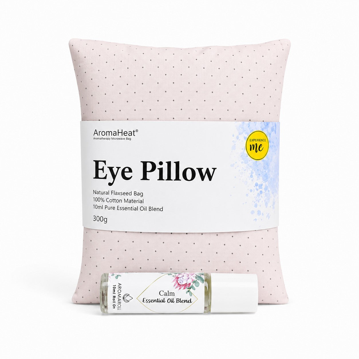 300g AromaHeat Eye Pillow - Pink Whisper Calm