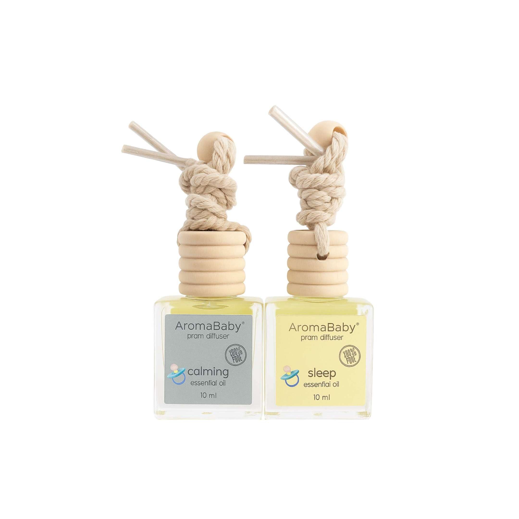 AromaOil Pram Diffuser - Calming and Sleep Set