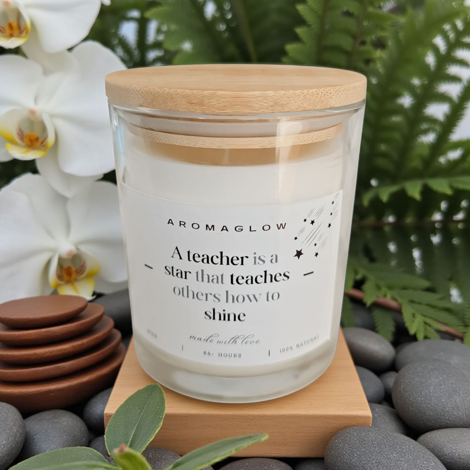 475g Teacher Appreciation AromaGlow Candle