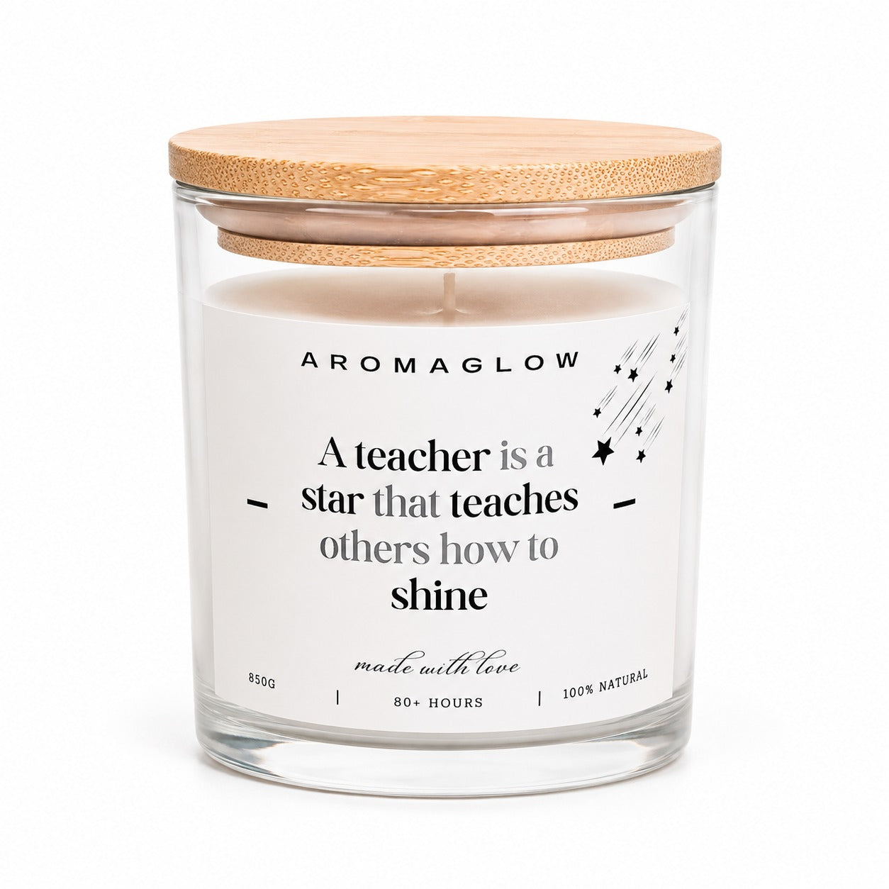 850g Teacher Appreciation AromaGlow Candle