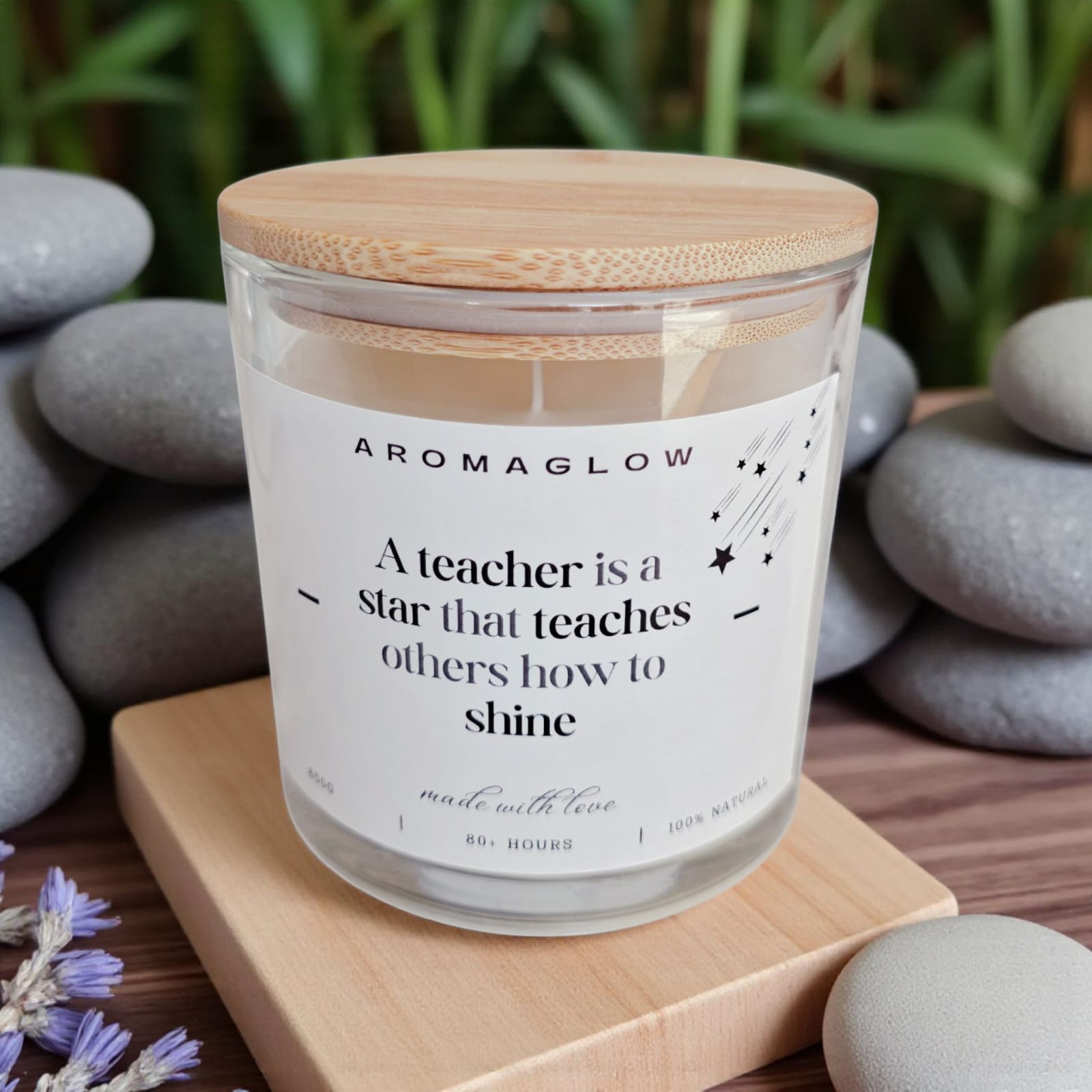 850g Teacher Appreciation AromaGlow Candle