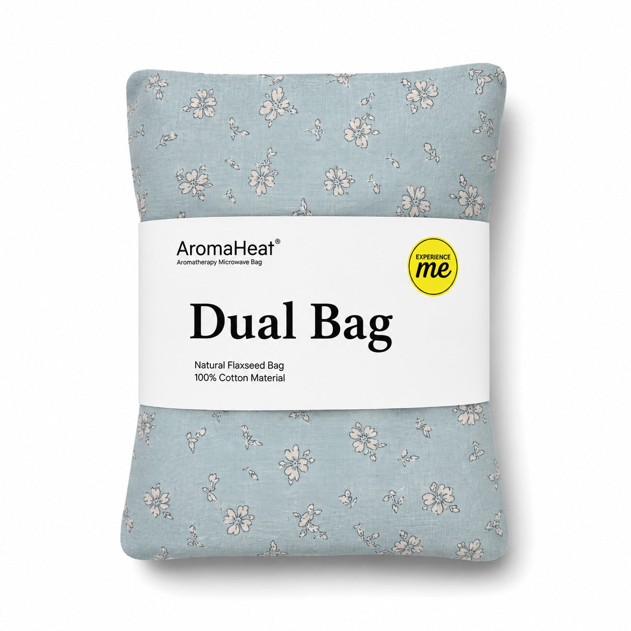 AromaHeat 900g Microwave Bag - Aqua Flowers