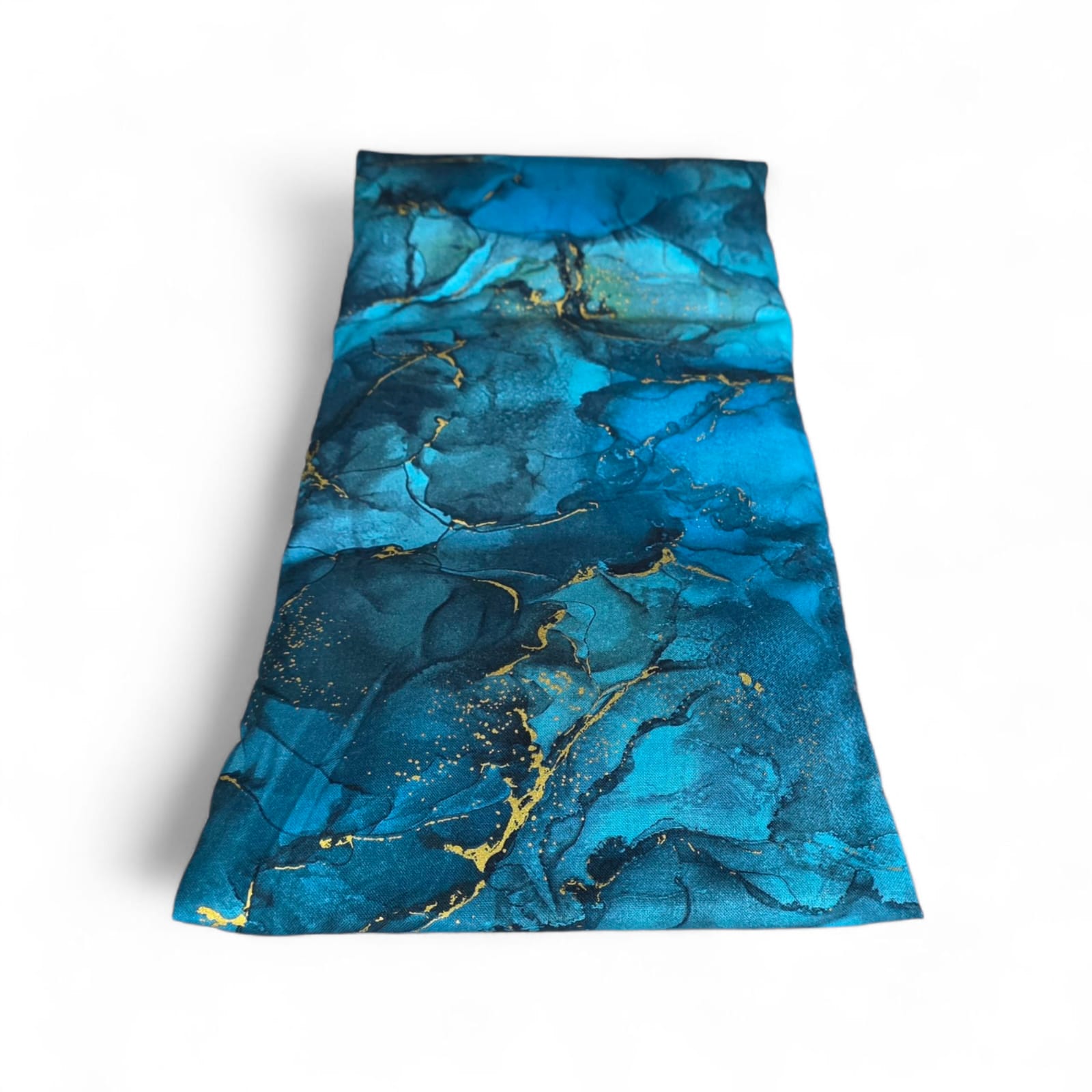 AromaHeat 900g Microwave Bag - Blue & Gold Calm