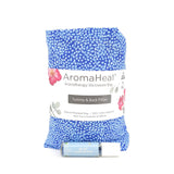 AromaHeat Relief Microwave Bag - Blue Leaf