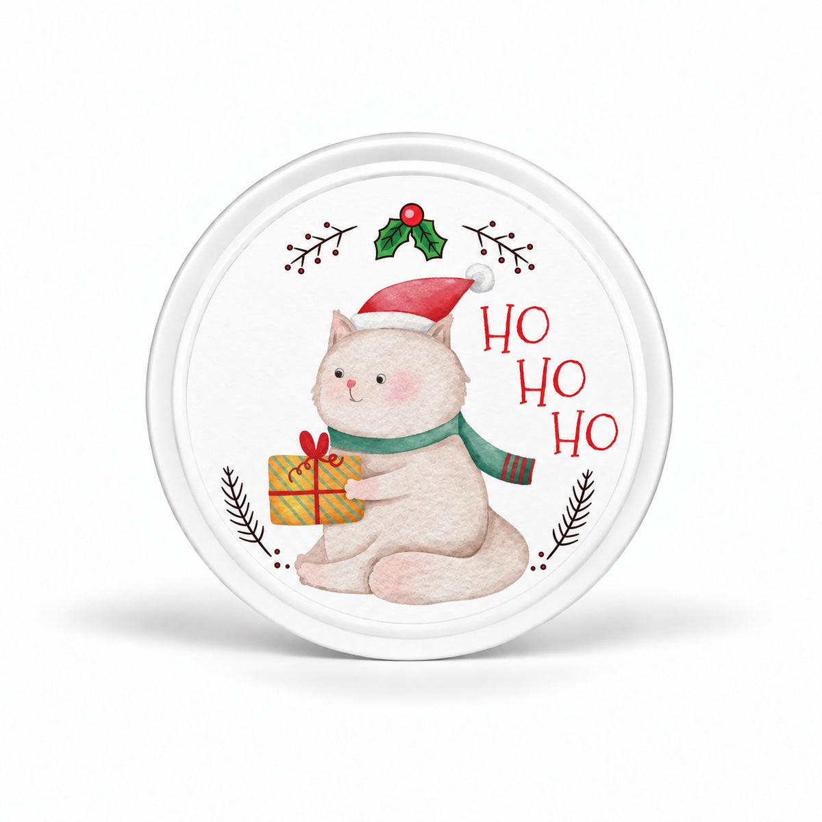 Aromadough Christmas Cats - Happy
