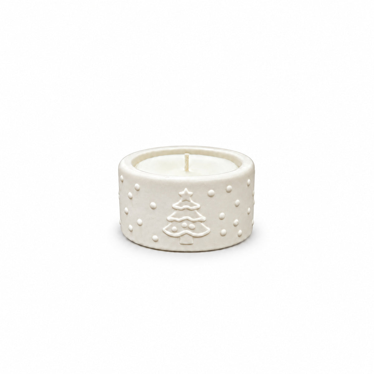 Festive Tealight Candle -  Snowflake