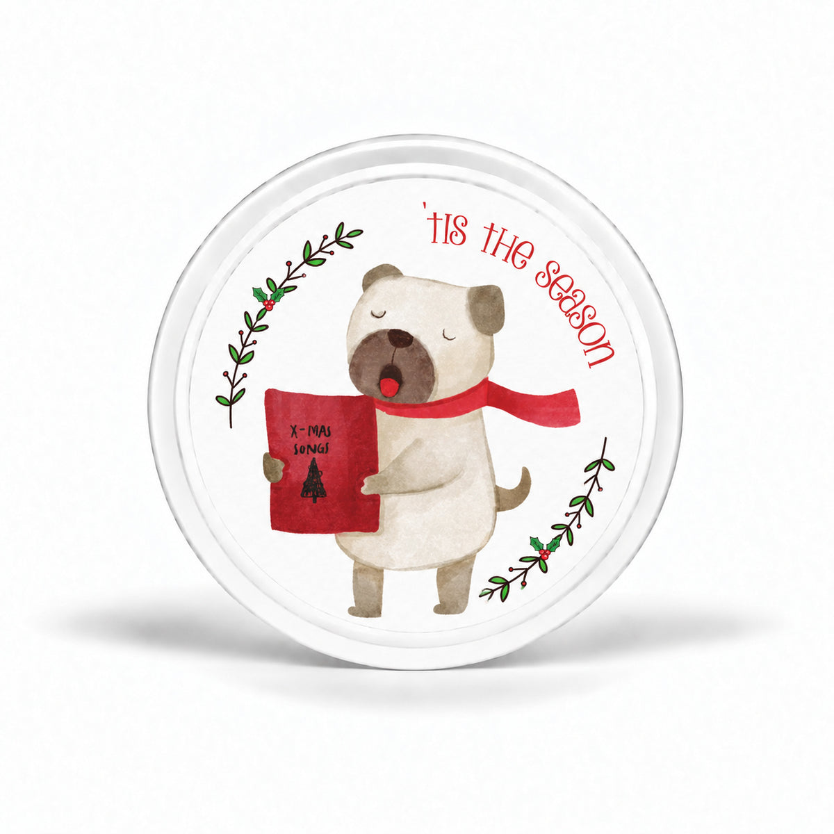 Aromadough Christmas Dogs - Happy