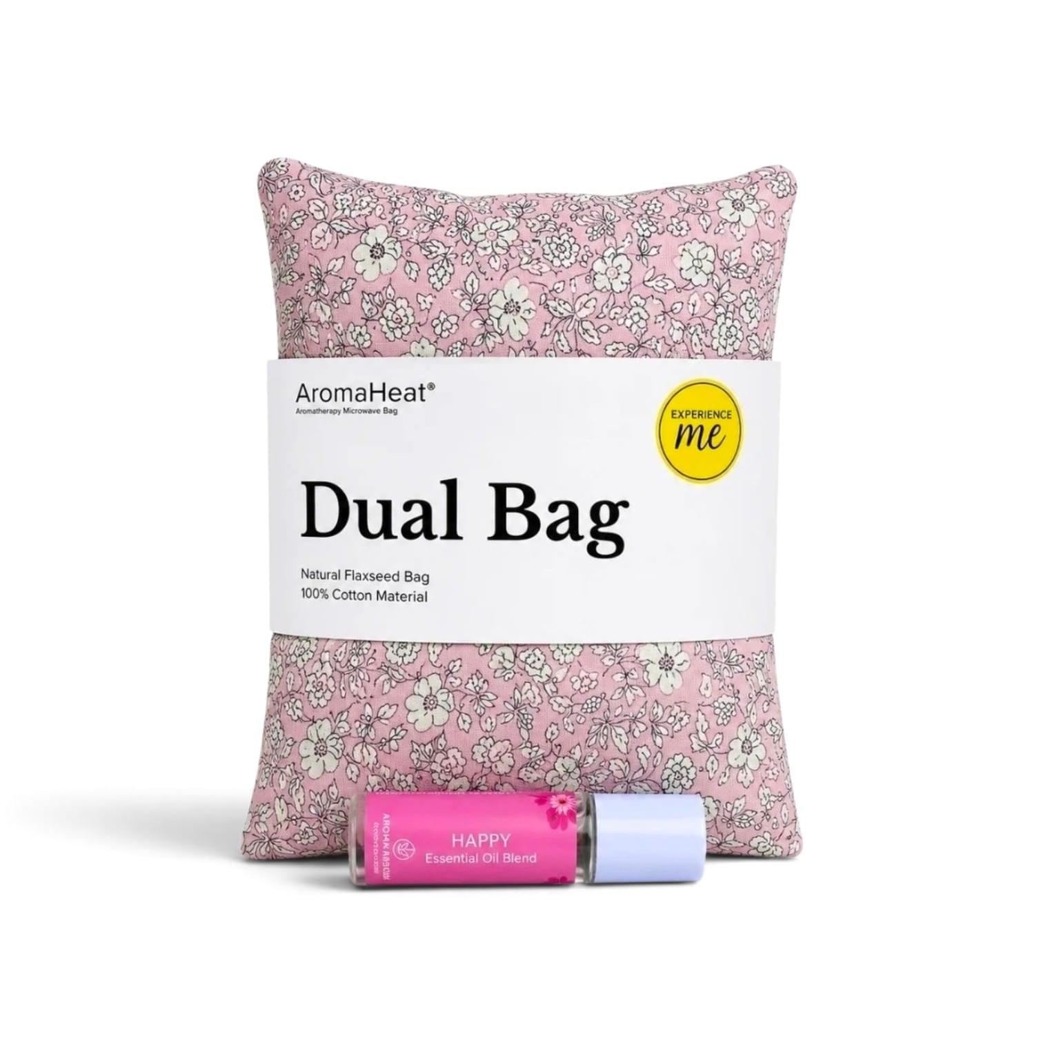 *BUY 2 GET 1 MORE FREE* AromaHeat 900g Microwave Bag - Happy Bloom