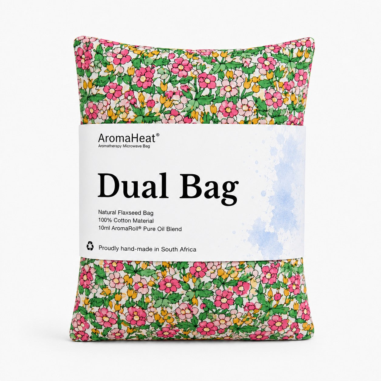 AromaHeat 900g Microwave Bag - Liberty Pink & Green