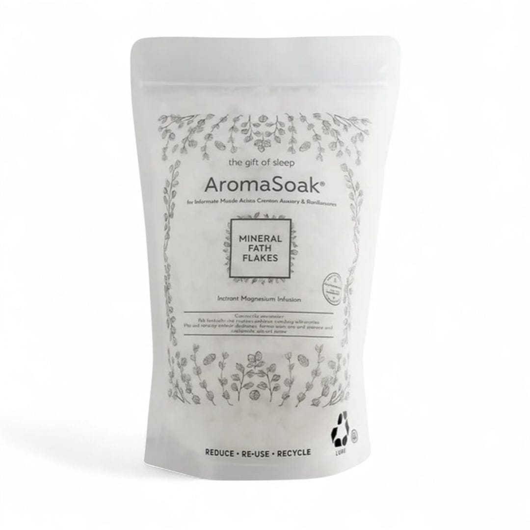 AromaSoak Pure Magnesium Bath Flakes - 400g