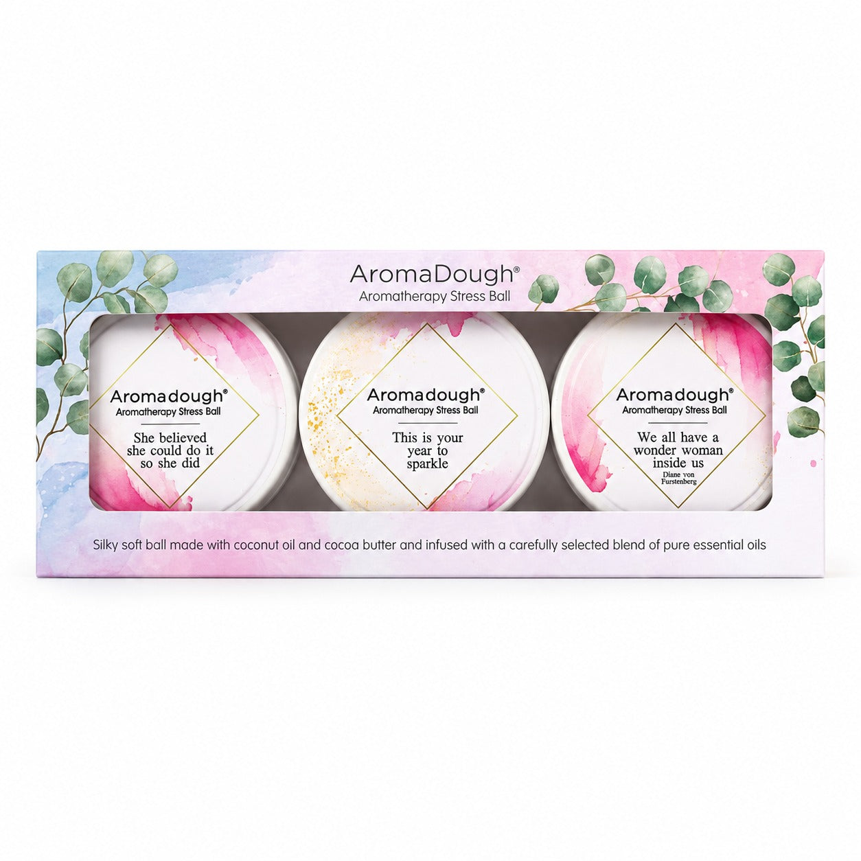 Aromadough Women's Sparkle - 3 Pack