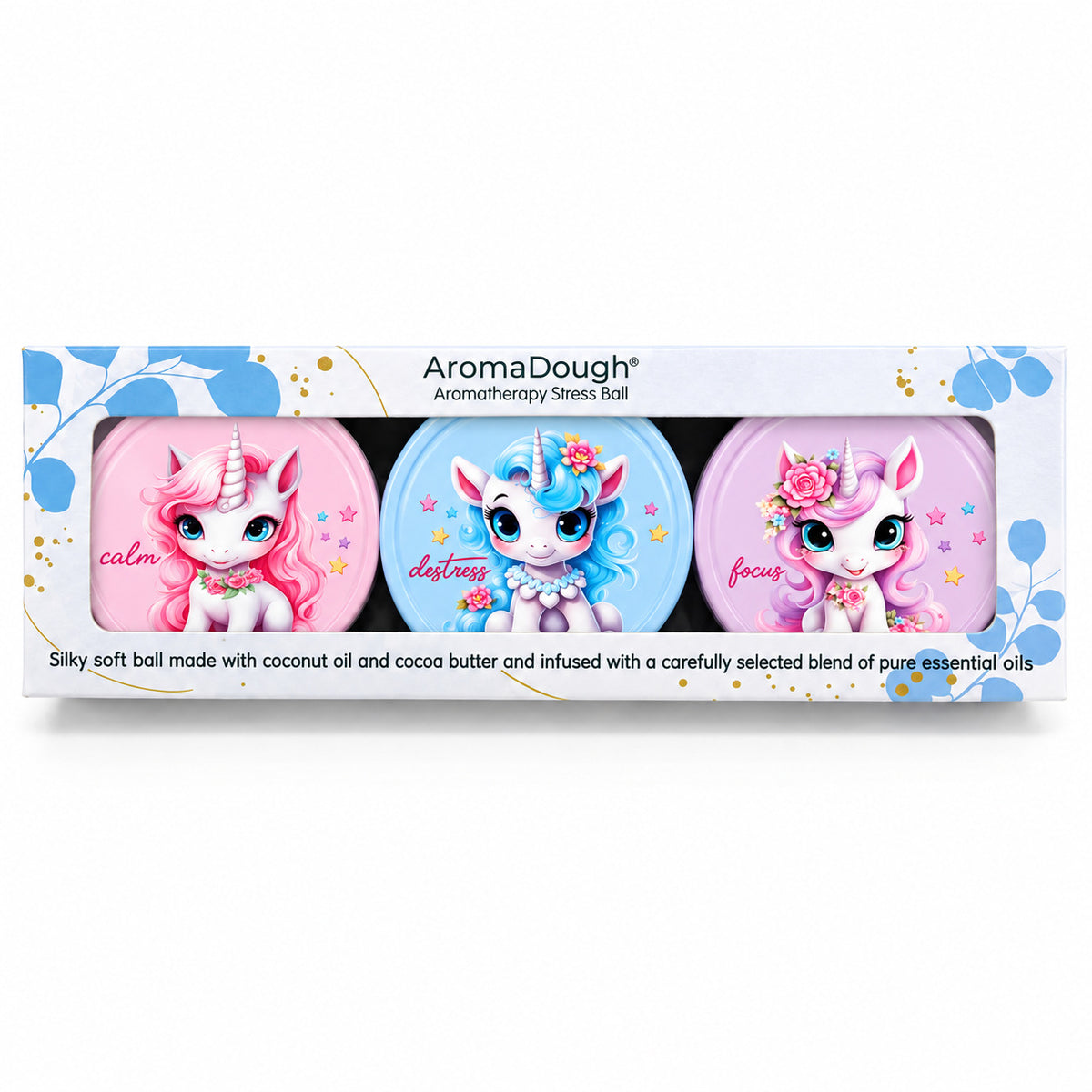 Aromadough Unicorn- 3 Pack
