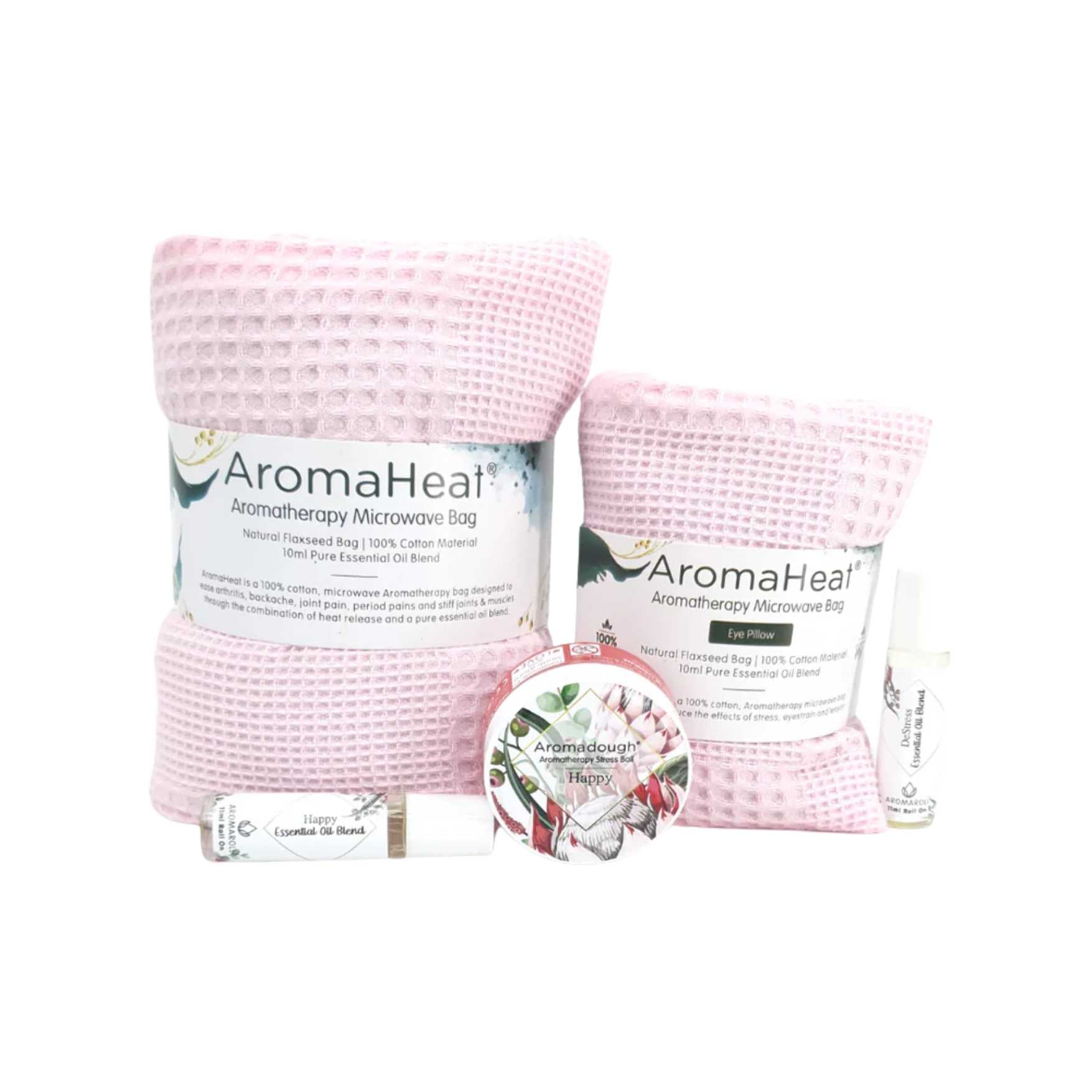 Waffle Weave Happy (Light Pink) - Set 5