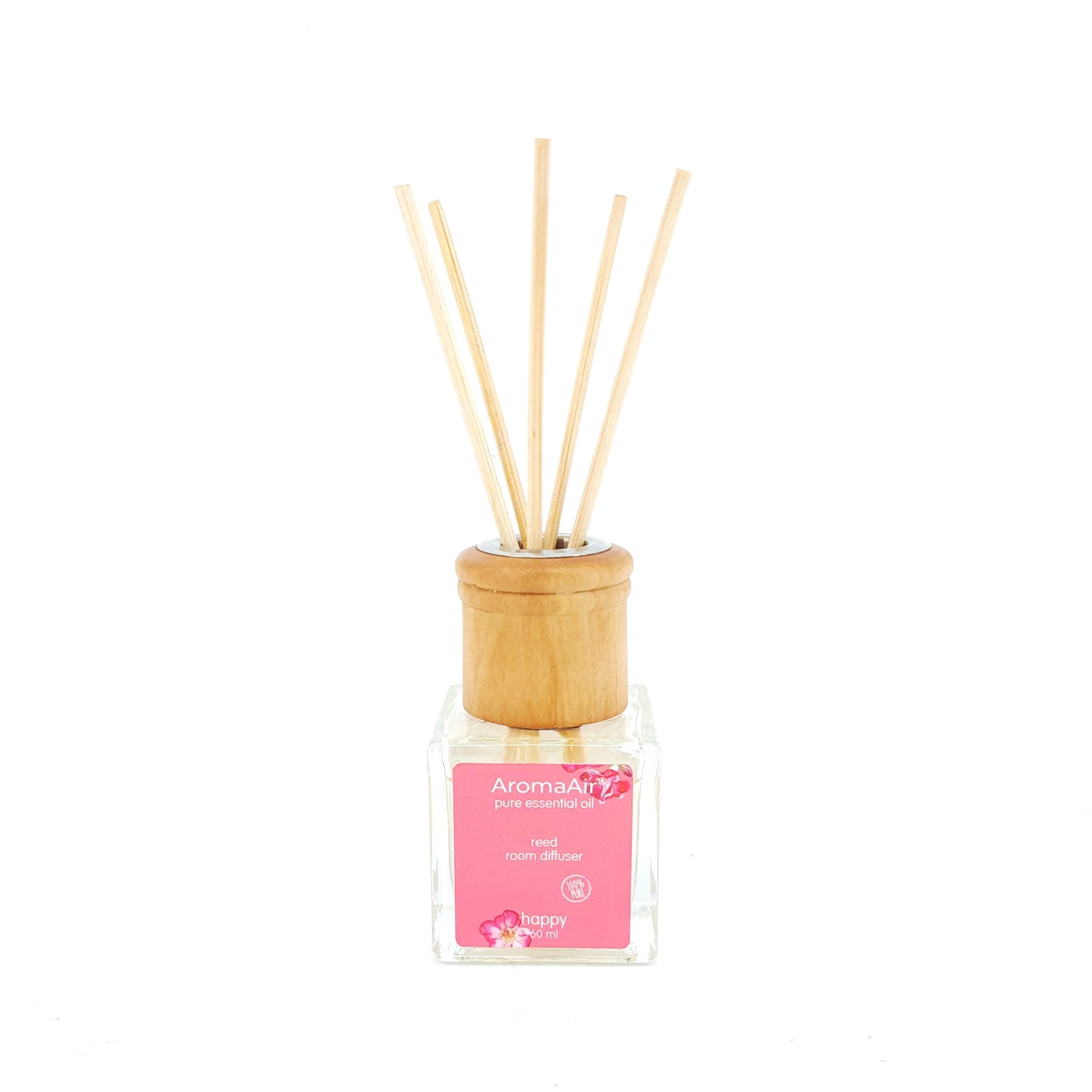 AromaAir Reed Diffuser - Happy (60ml)