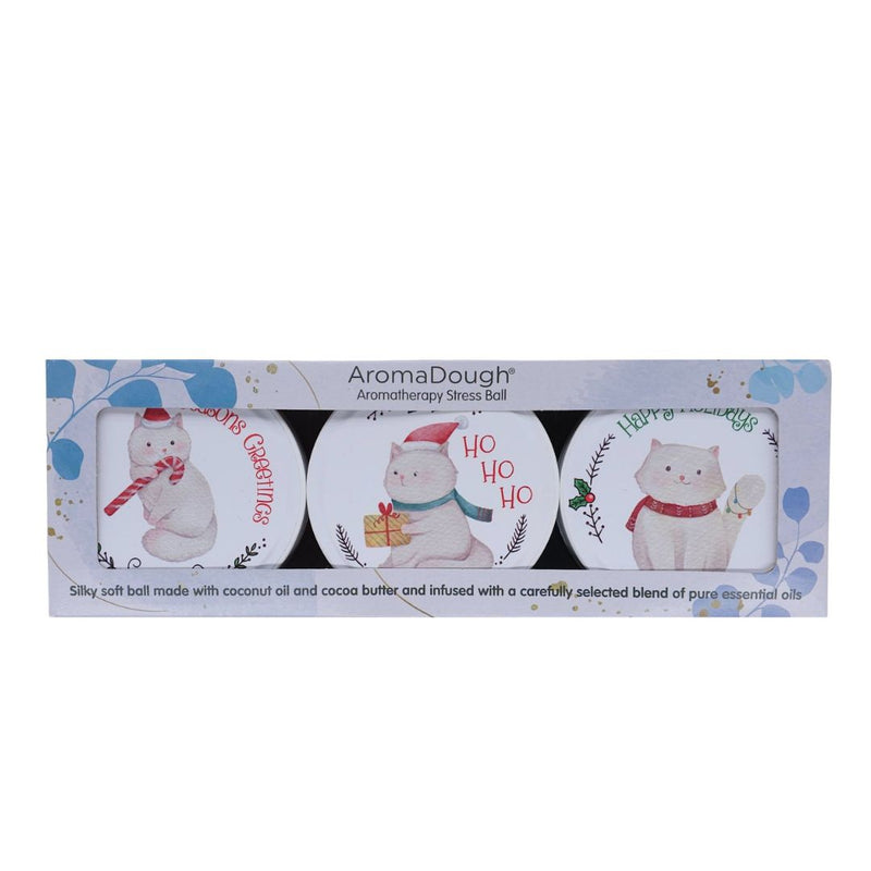 Aromadough Christmas Cats - 3 Pack