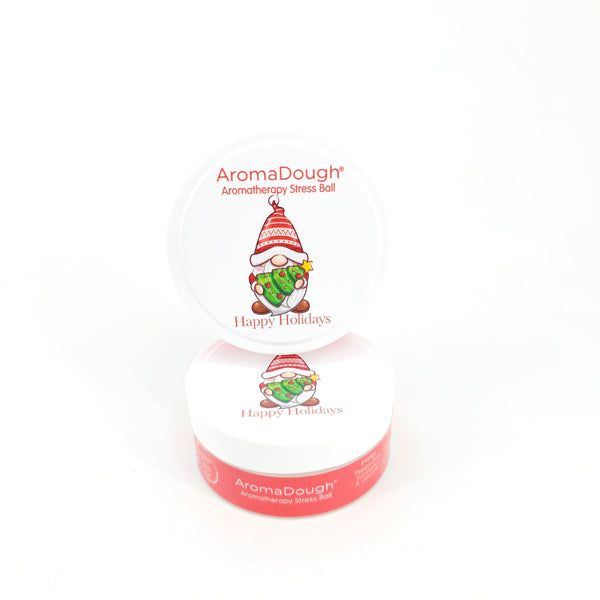 Festive Gnomes Happy Holidays (Red Version)