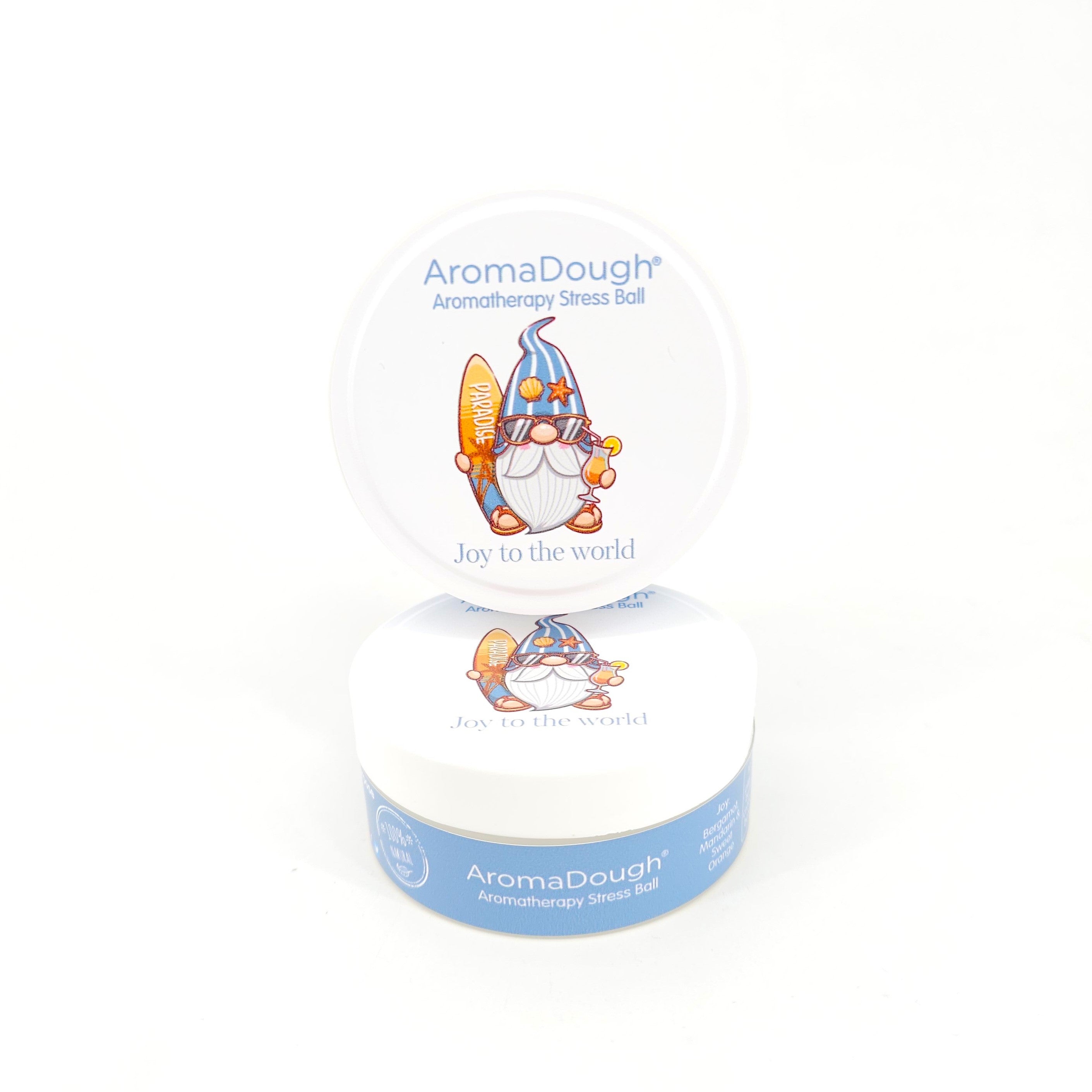 Festive Gnomes Joy to the World (Blue Version)