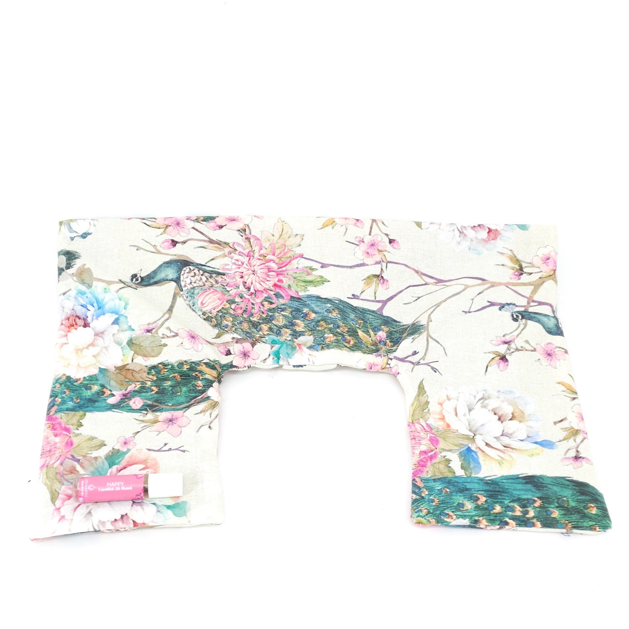 AromaHeat Neck and Shoulder Microwave Bag - Happy