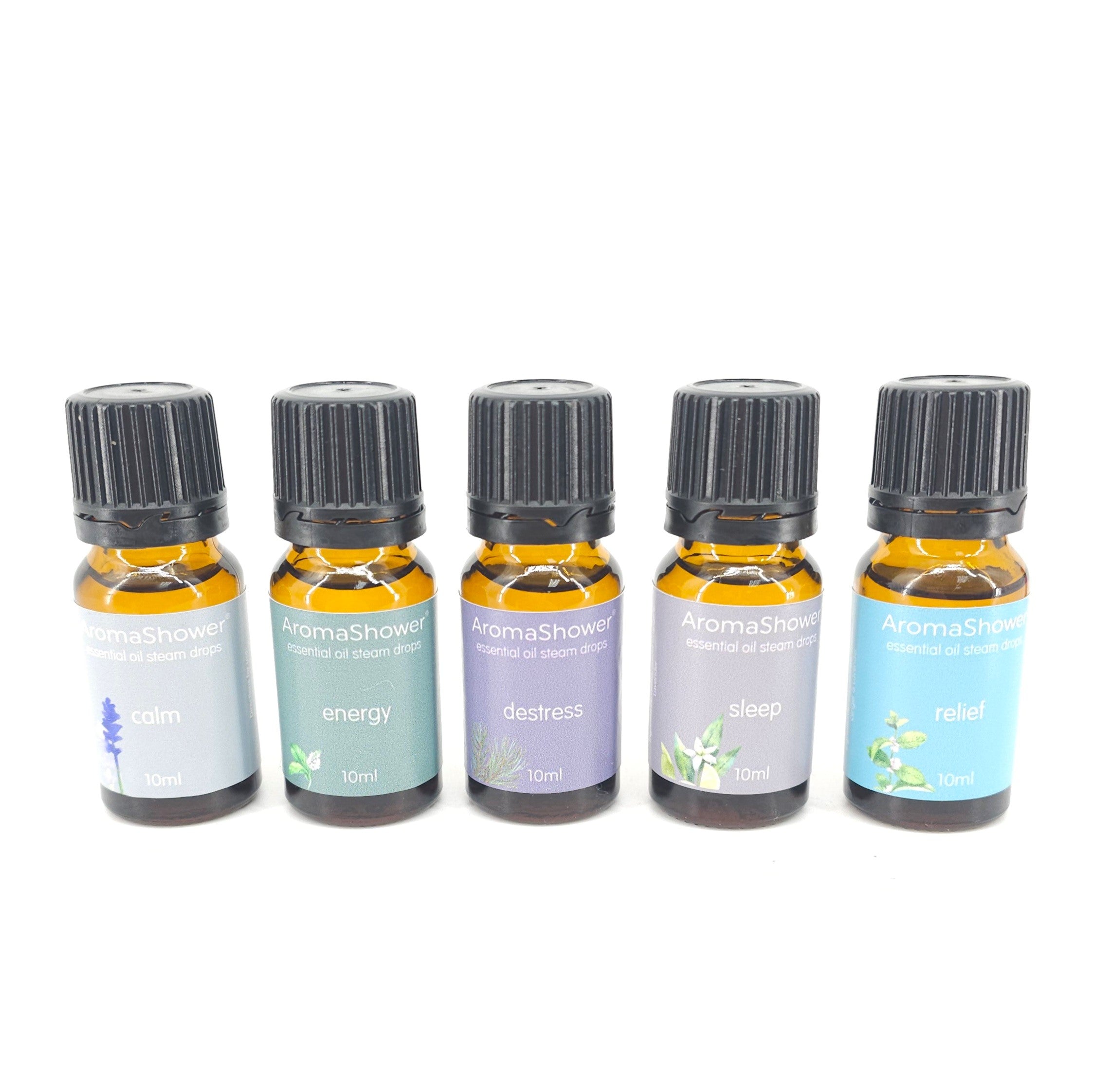 AromaShower Essential Oil Steam Drops - Set 4