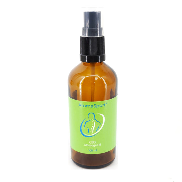 AromaSport CBD Massage Oil - 100ml Spray Bottle