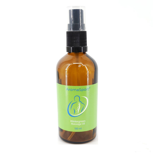 AromaSport Wintergreen Massage Oil - 100ml Spray Bottle